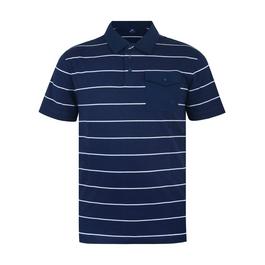 Giorgio Stripe Short-Sleeve Polo Shirt