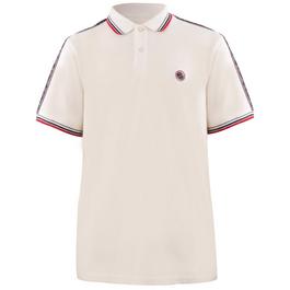 Pretty Green PG Eclipse Tape Polo Shirt Mens