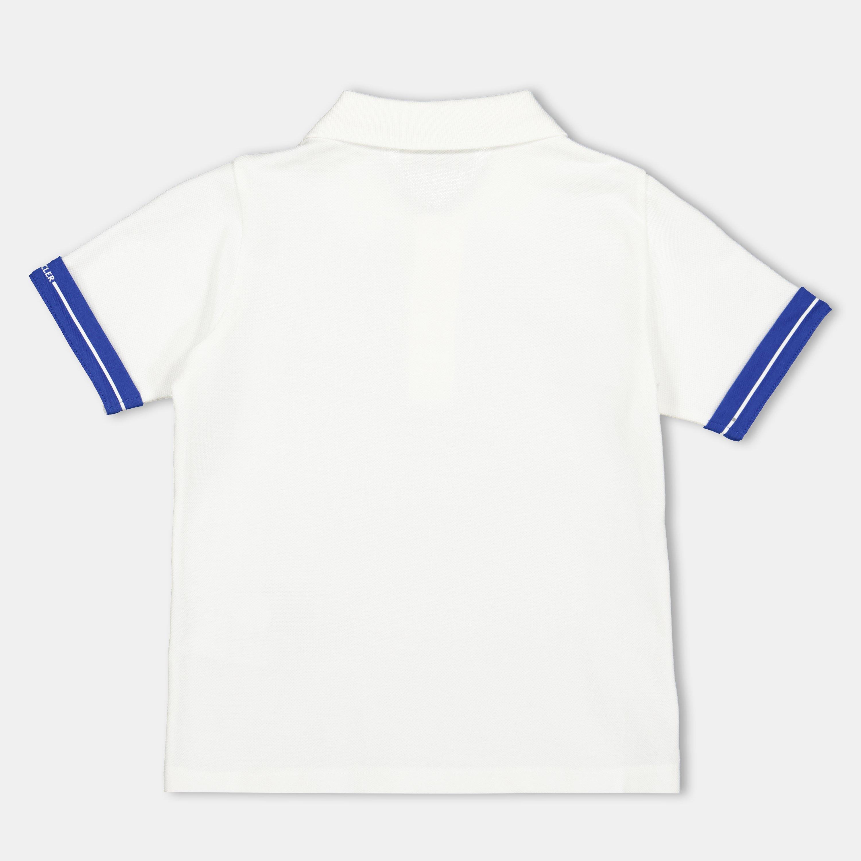 White 034 - Moncler - Logo Patch Polo Shirt - 2