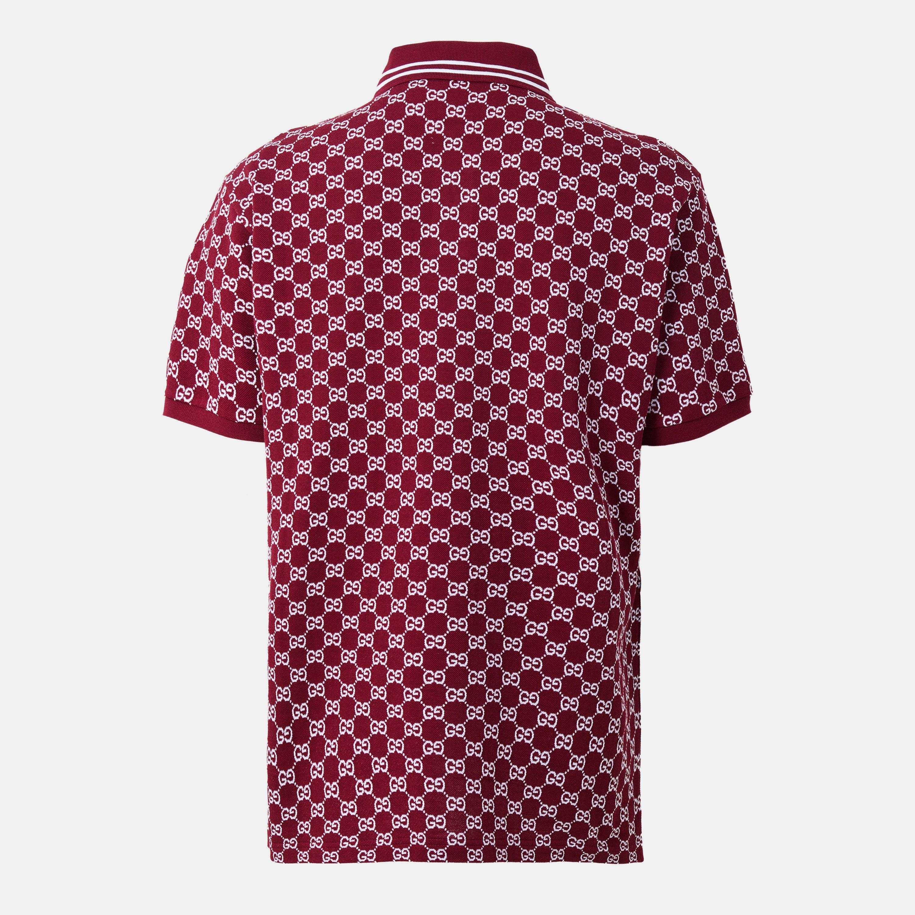 Rosso Ancora - Gucci - Men's Short-Sleeve Polo - 2
