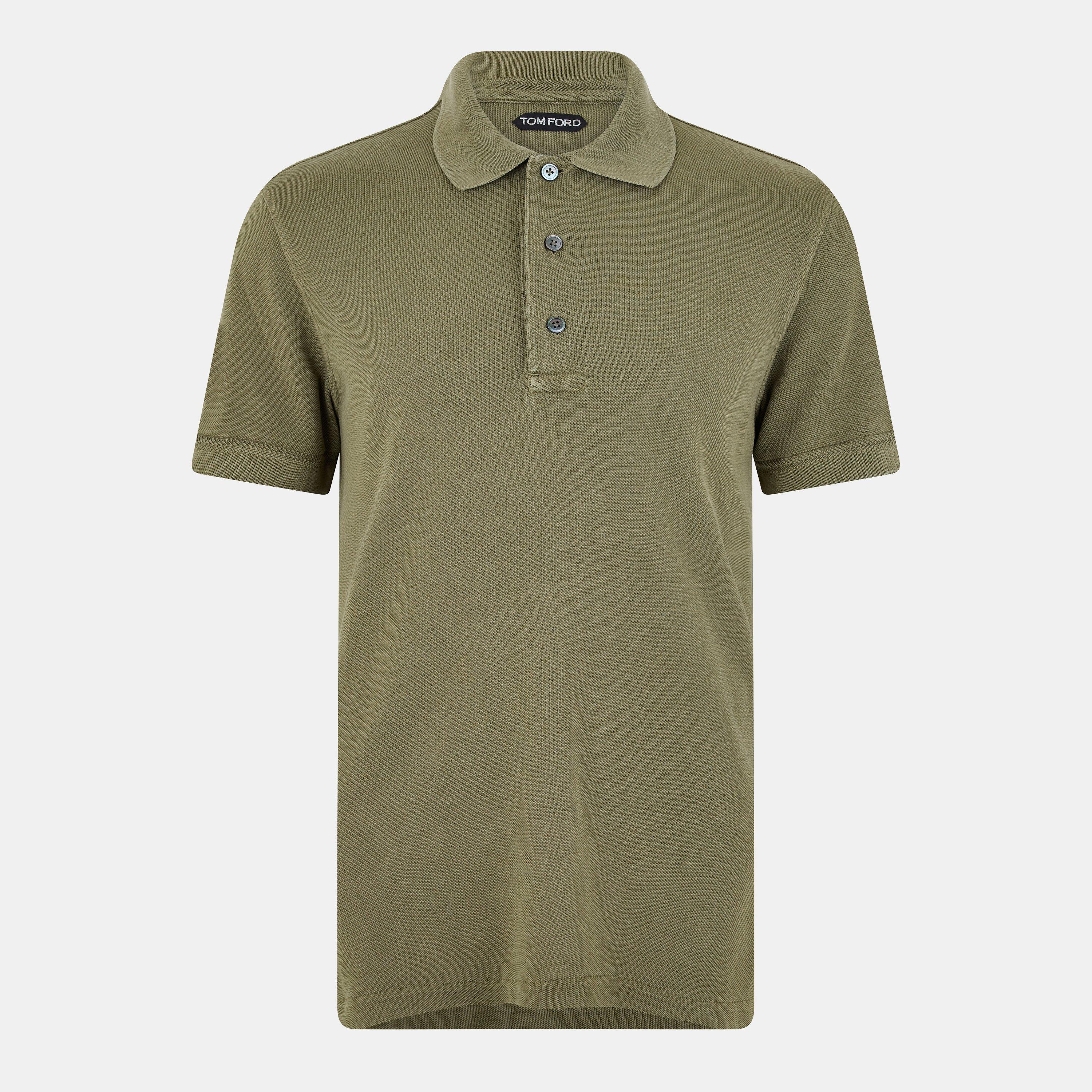 Tom Ford Men's Short Sleeve Polo Shirt | Cruise Fashion