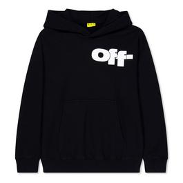 Off White Logo Hoodie Juniors