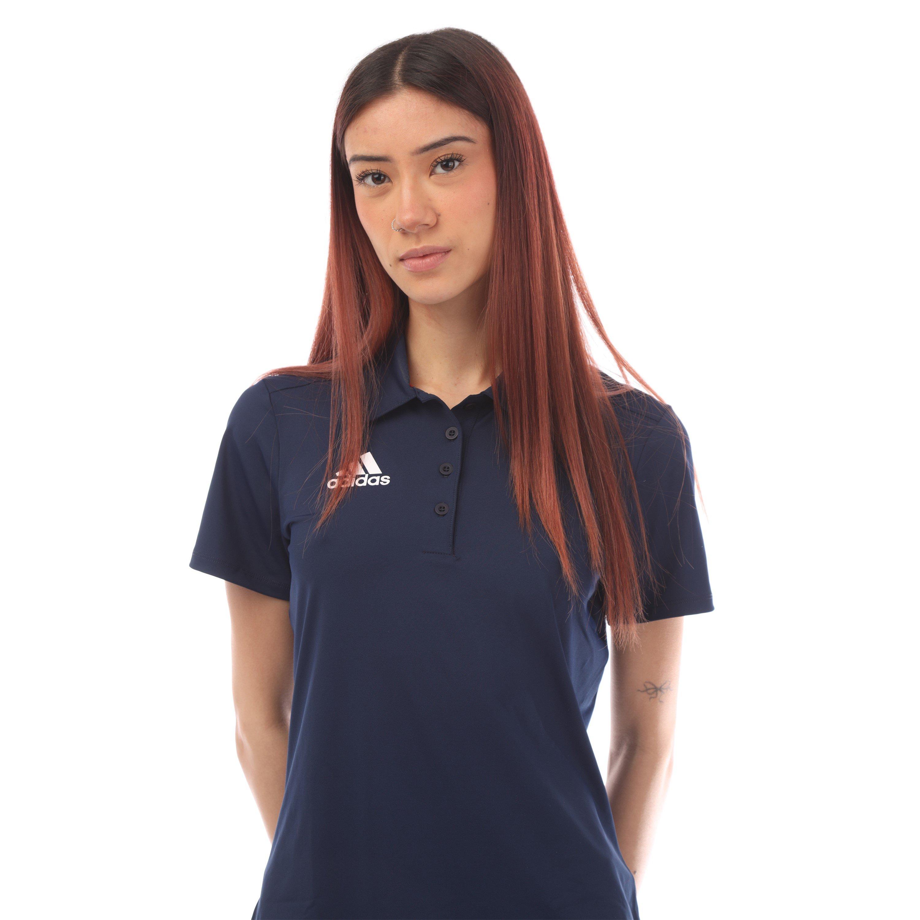 Navy - adidas - Short-Sleeve Polo Shirt - 2