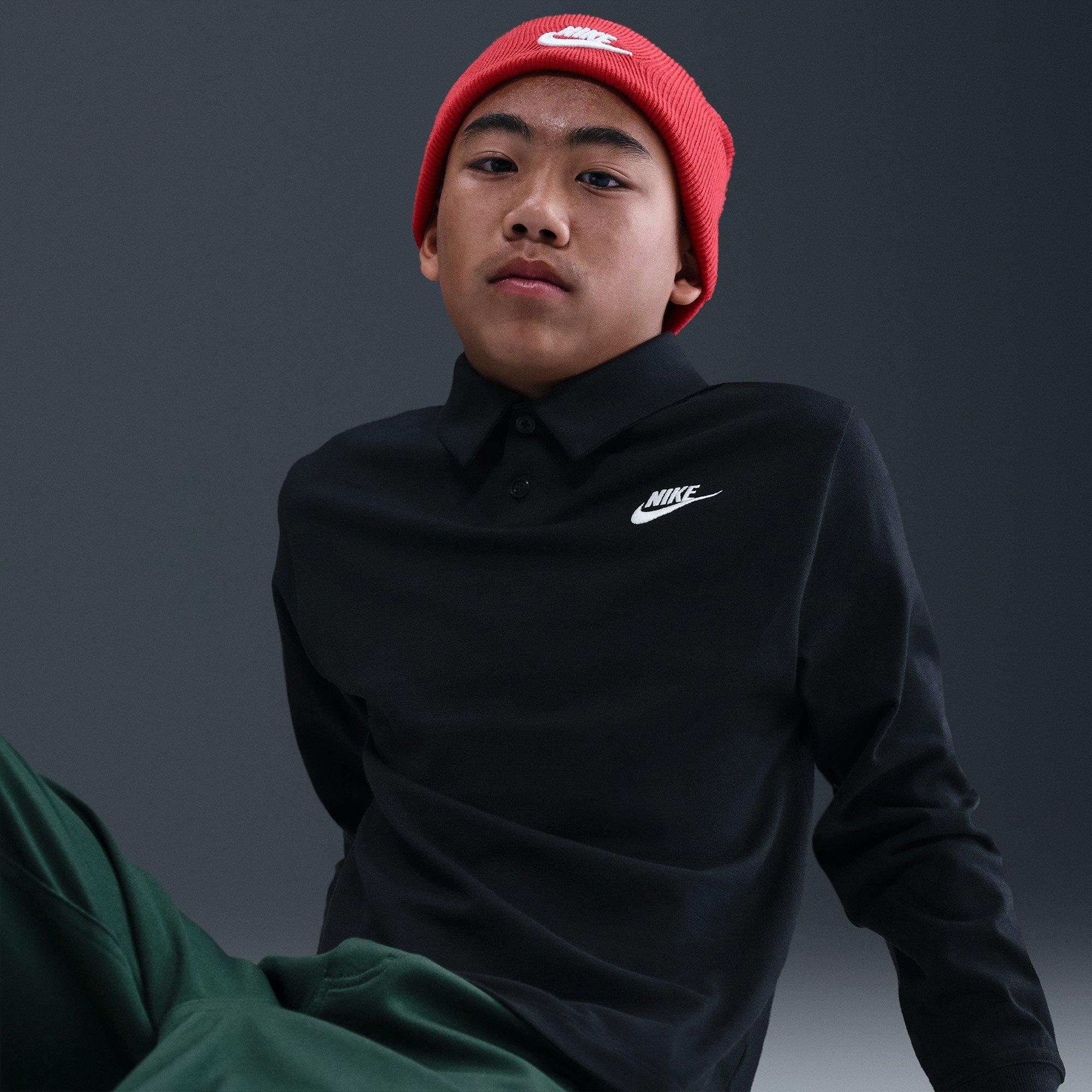 Black/Blk/White - Nike - Nike Sportswear Club Jn71 - 4