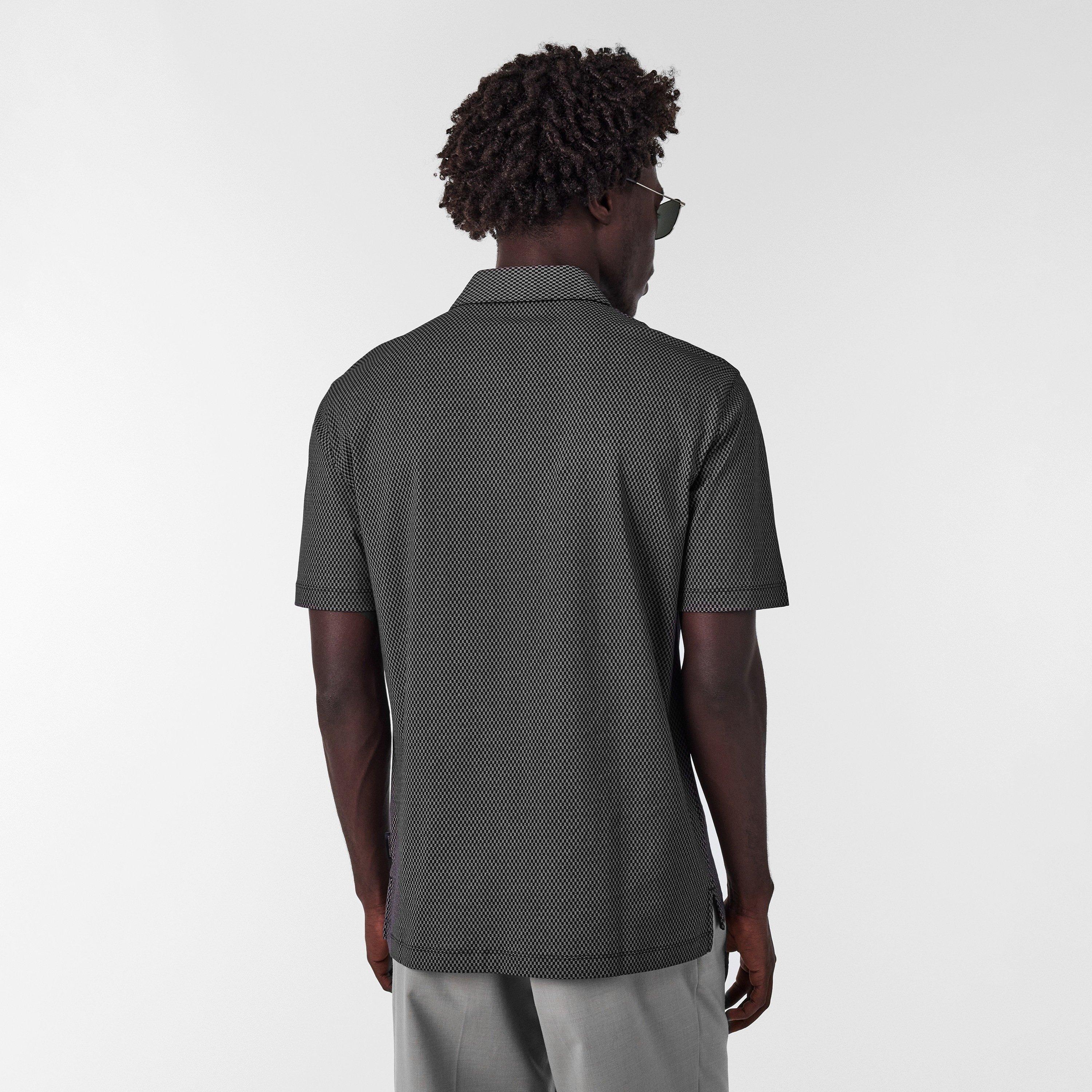 Navy FB075 - Armani Exchange - Men's Short-Sleeve Polo Shirt - 4