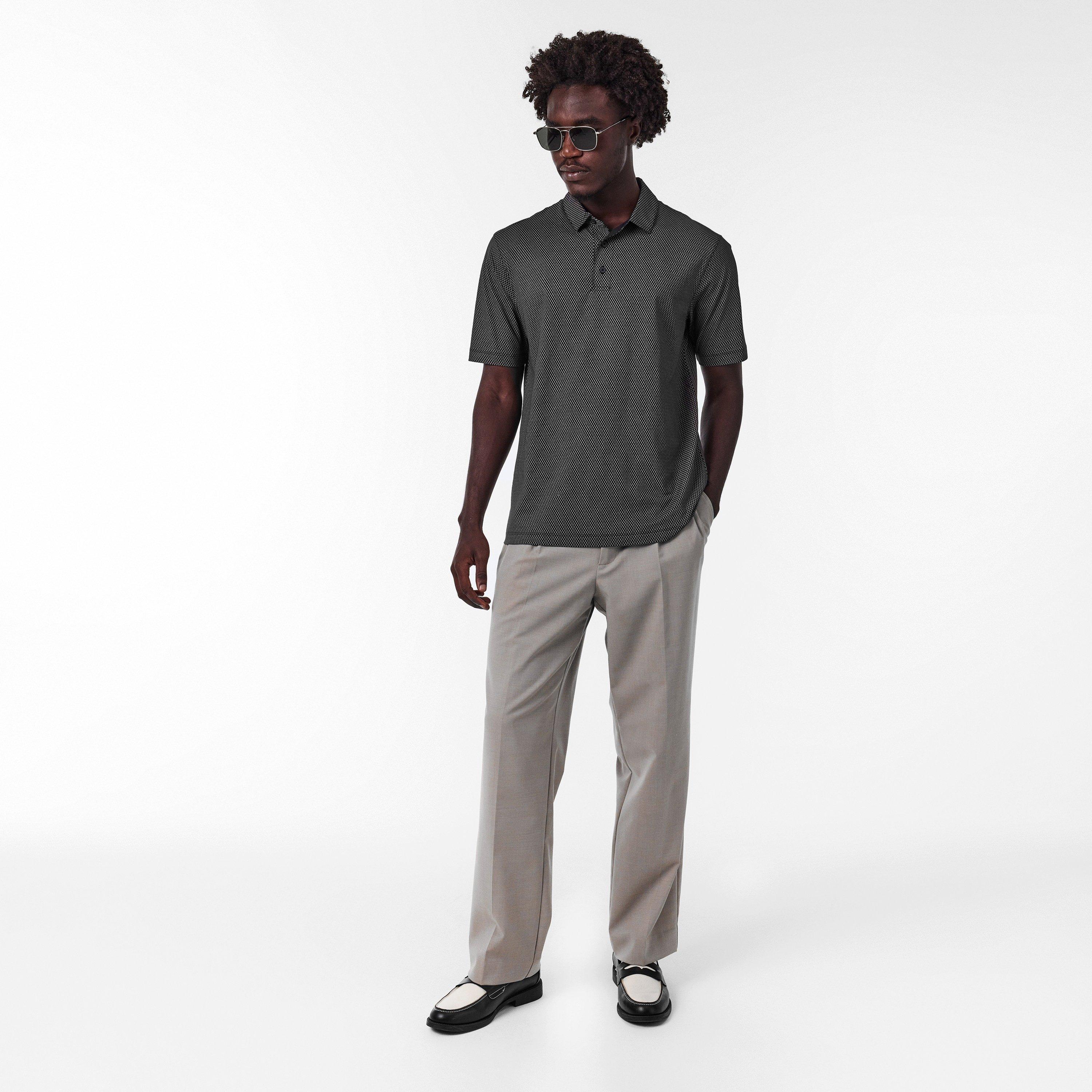 Navy FB075 - Armani Exchange - Men's Short-Sleeve Polo Shirt - 6