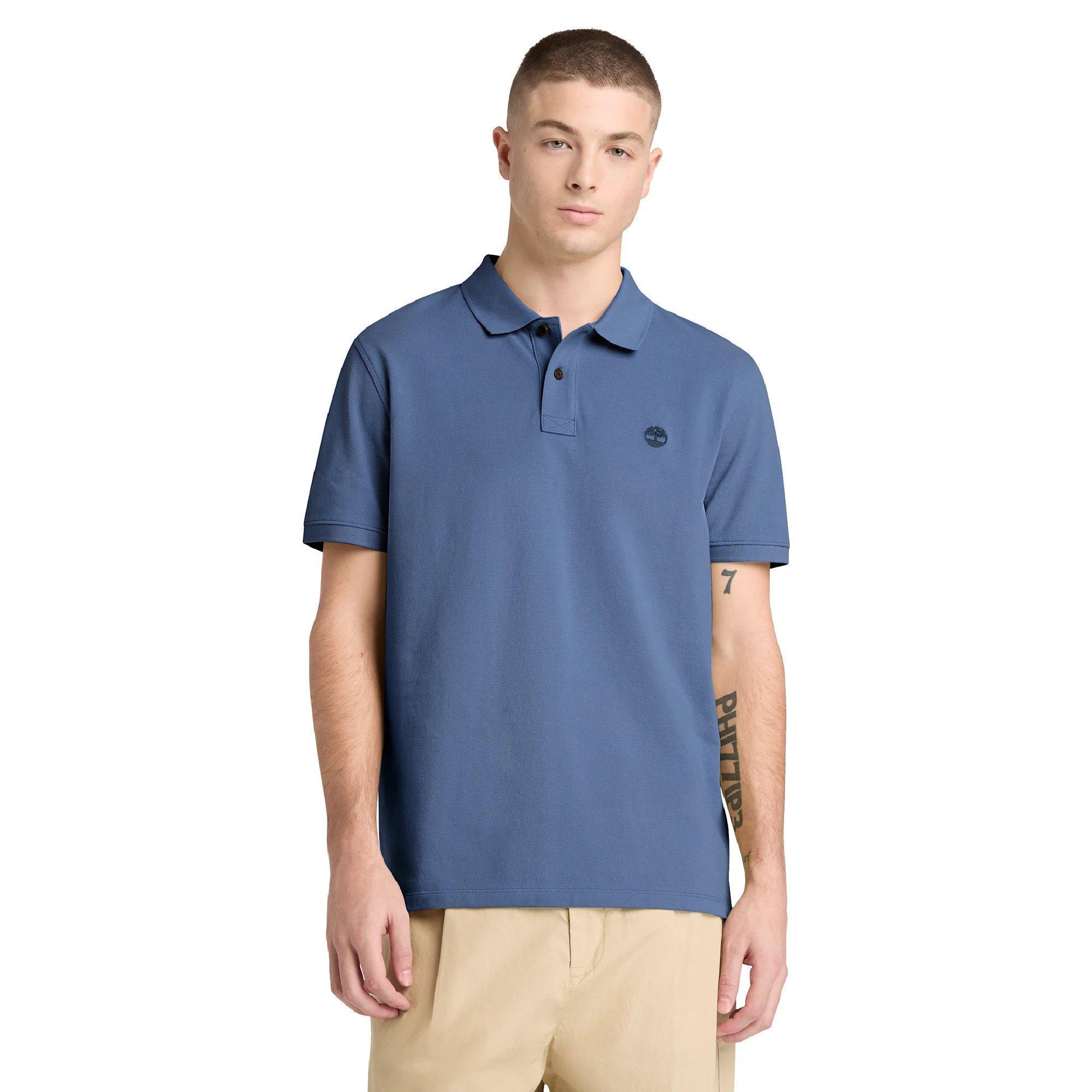 Oceana - Timberland - Timberland Millers River Pique Short Sleeve Po - 2