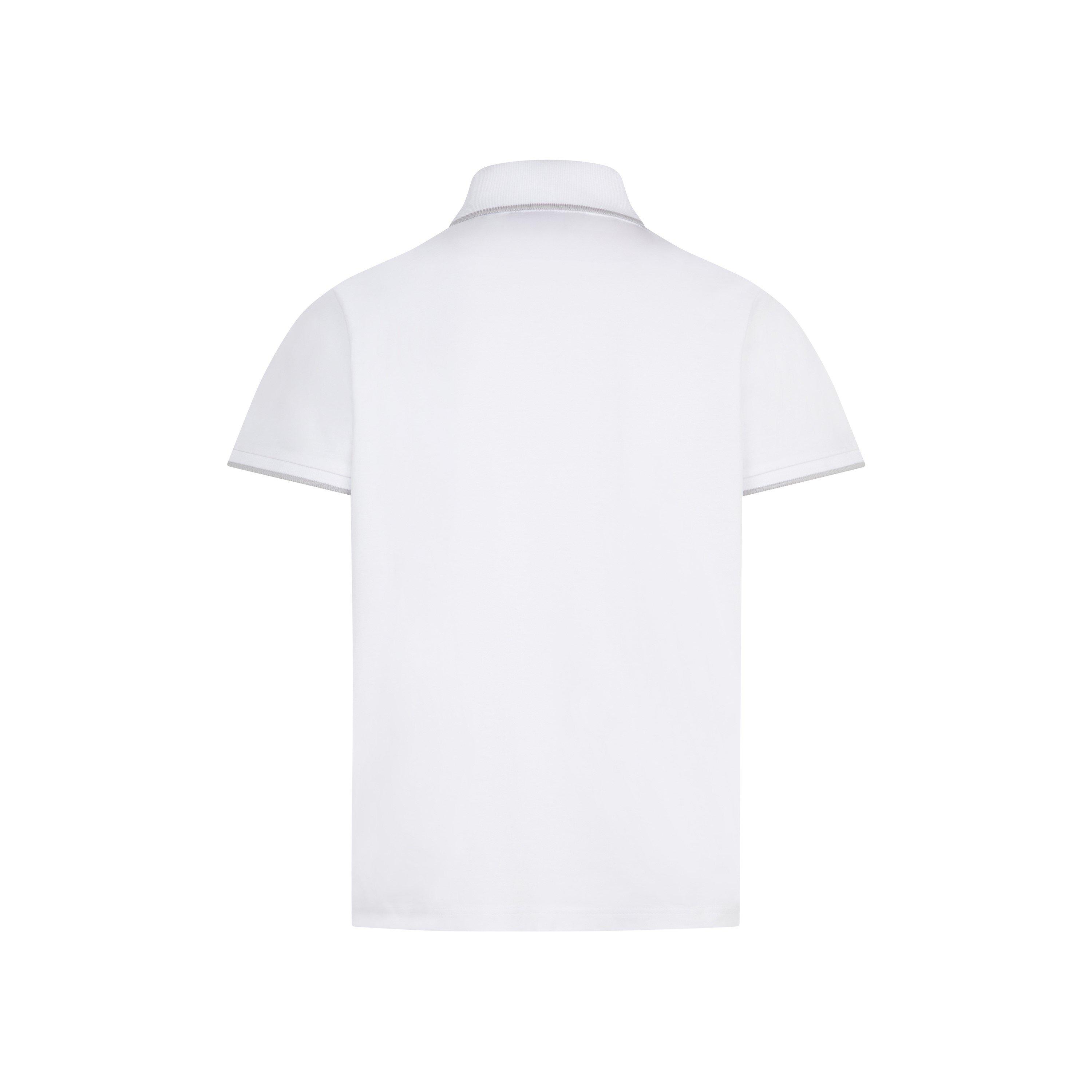 White Organic - Mallet - Men's Breathable Soft-Touch Short Sleeve Polo Shirt - 2