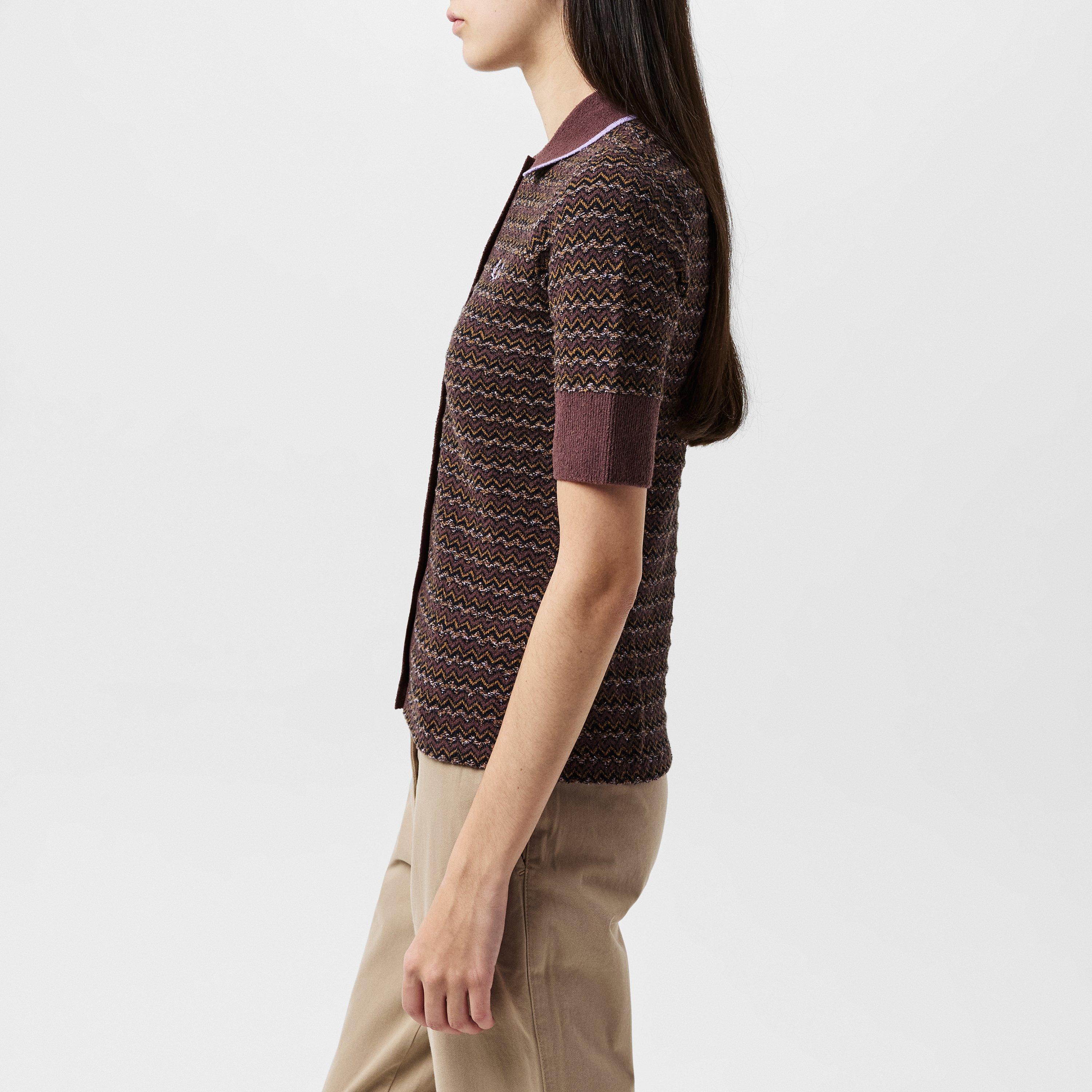 Carrington Road - Fred Perry - Boucle Knit Top - 2