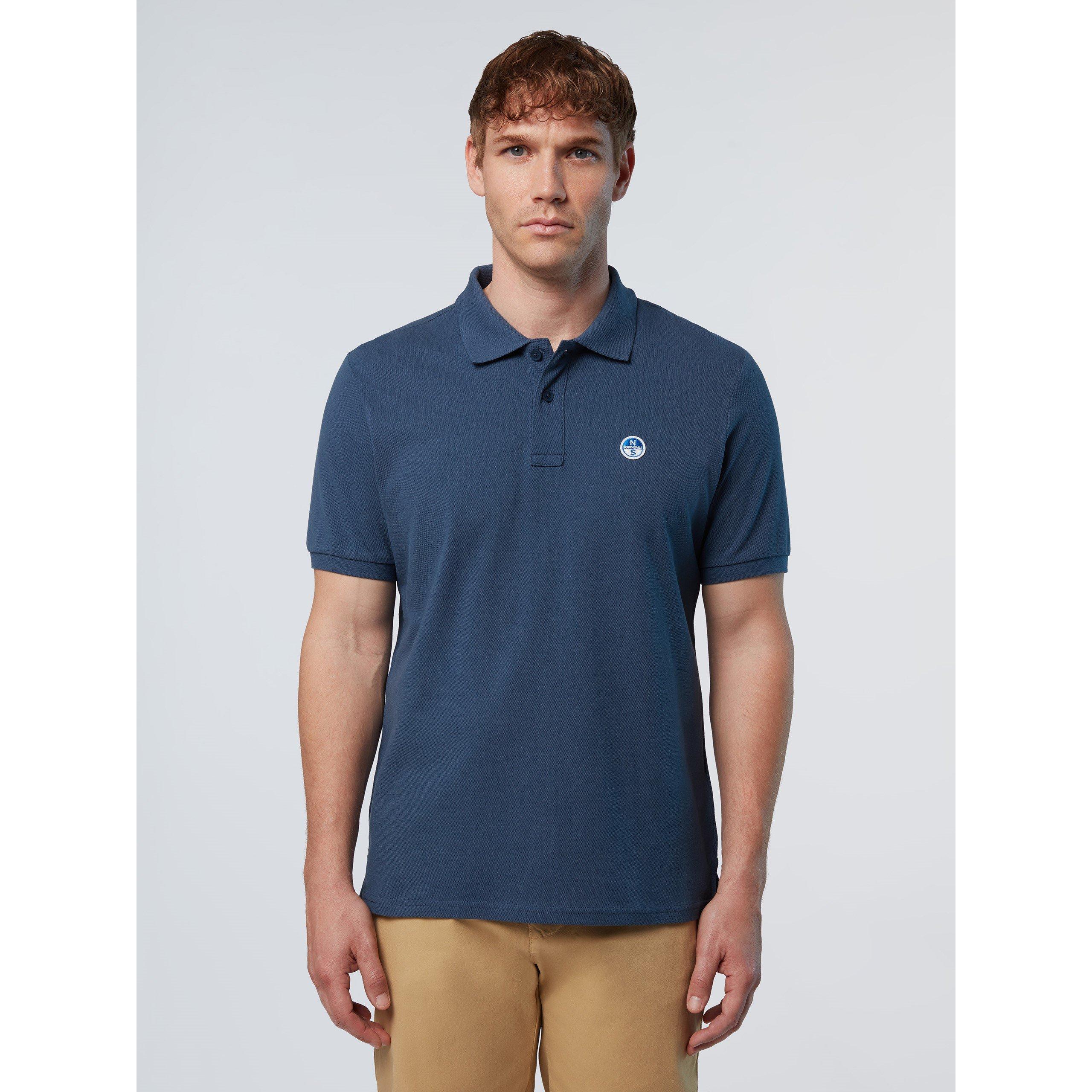 Donker Denim - North Sails - Men's Short-Sleeve Polo Shirt - 3