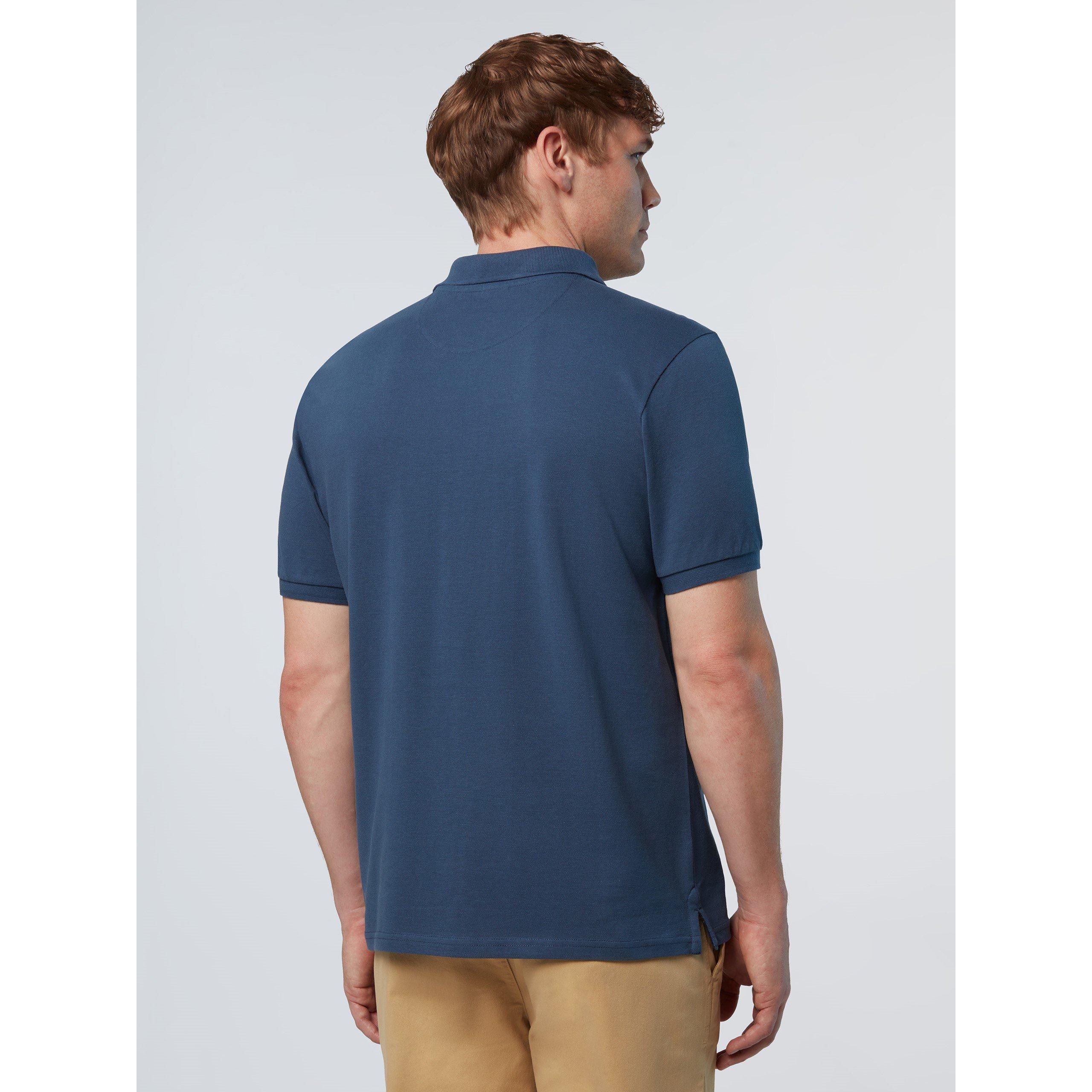 Donker Denim - North Sails - Men's Short-Sleeve Polo Shirt - 4
