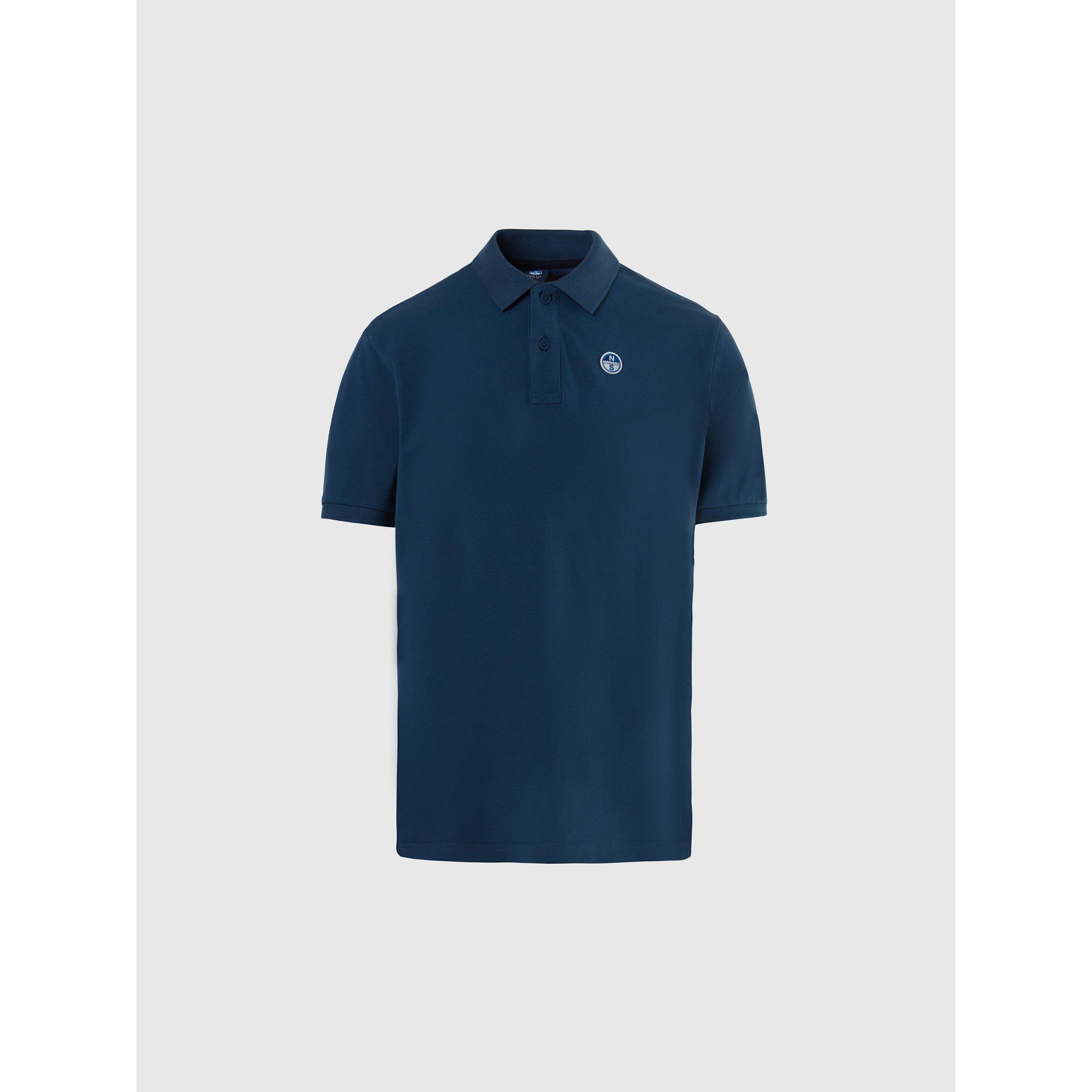 Donker Denim - North Sails - Men's Short-Sleeve Polo Shirt - 5