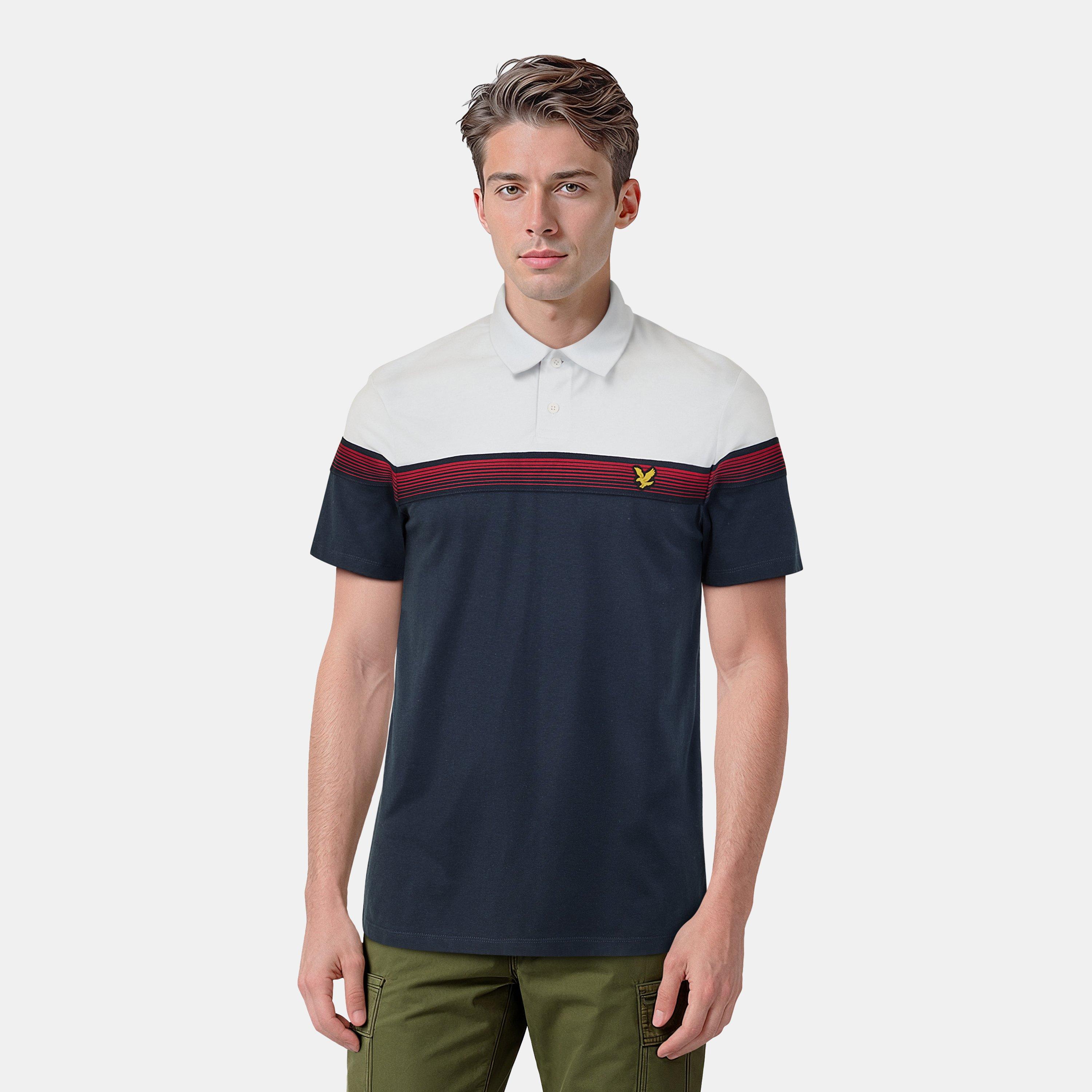 White X127 - Lyle and Scott - Men's Short-Sleeve Polo Shirt - 3