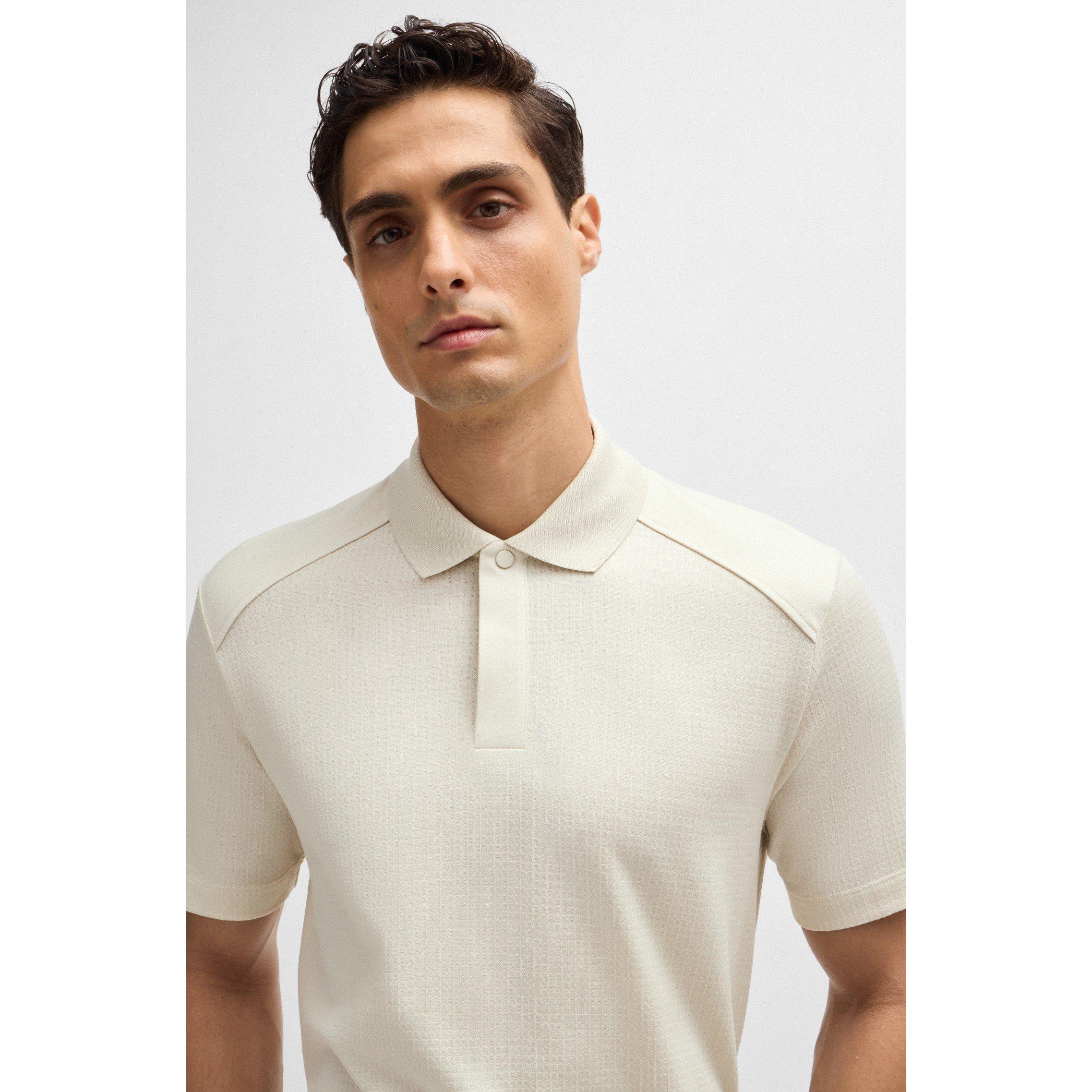 Open White - Boss - Men's Parlay 207 Polo Shirt - 3