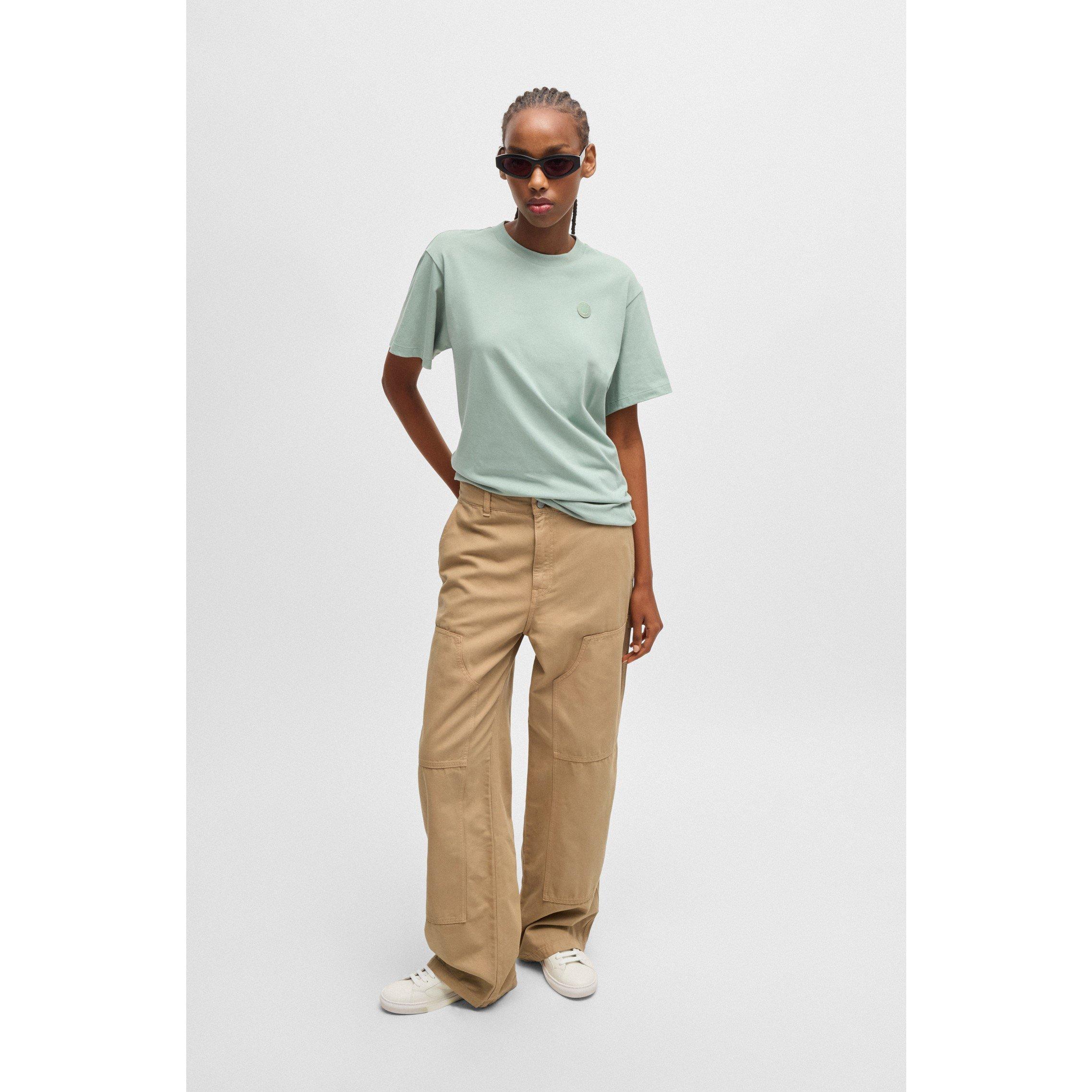 Open Beige - Hugo - Women's Hacarpe Straight Leg Trouser - 6