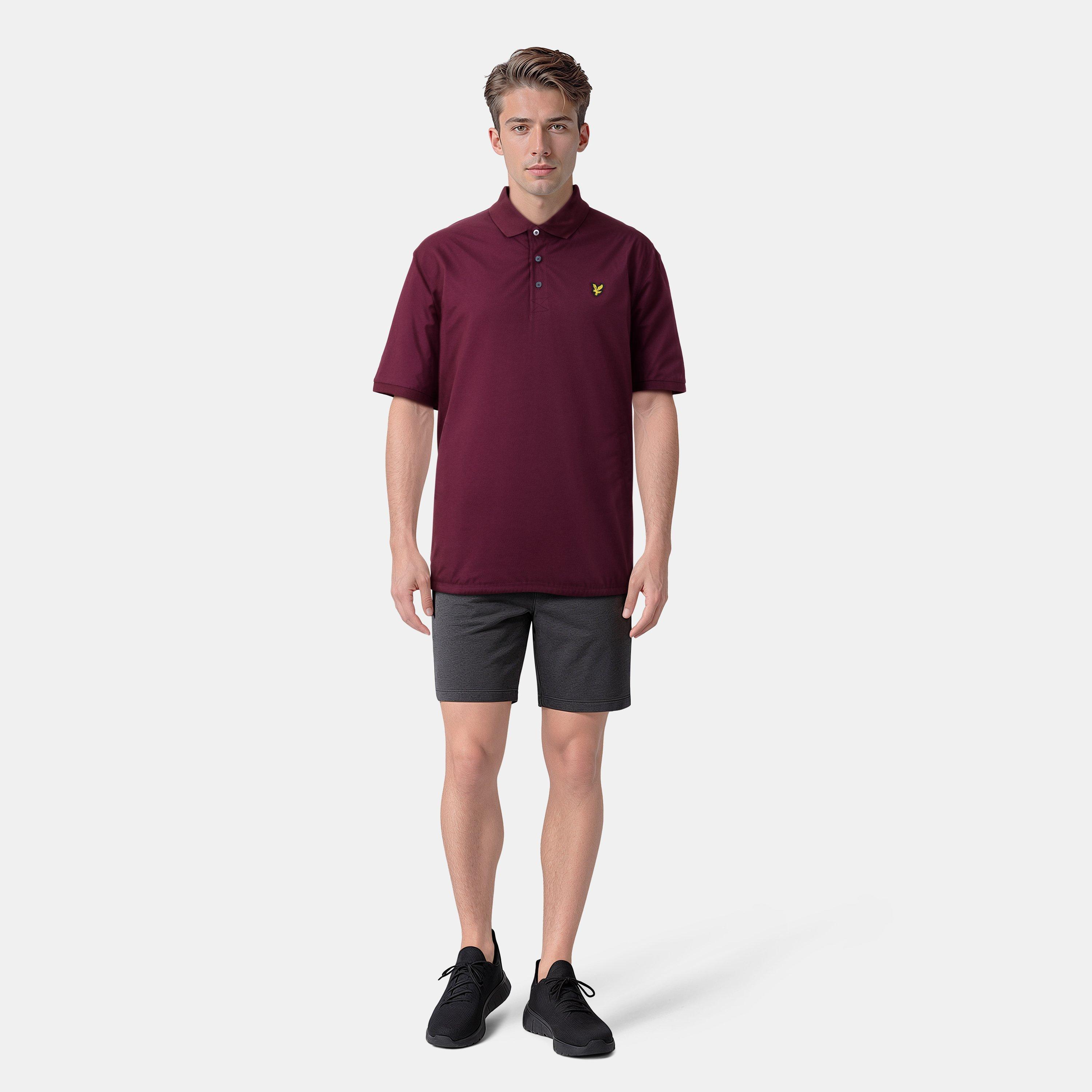 Burgundy Z562 - Lyle and Scott - Men's Short-Sleeve Polo Shirt - 6