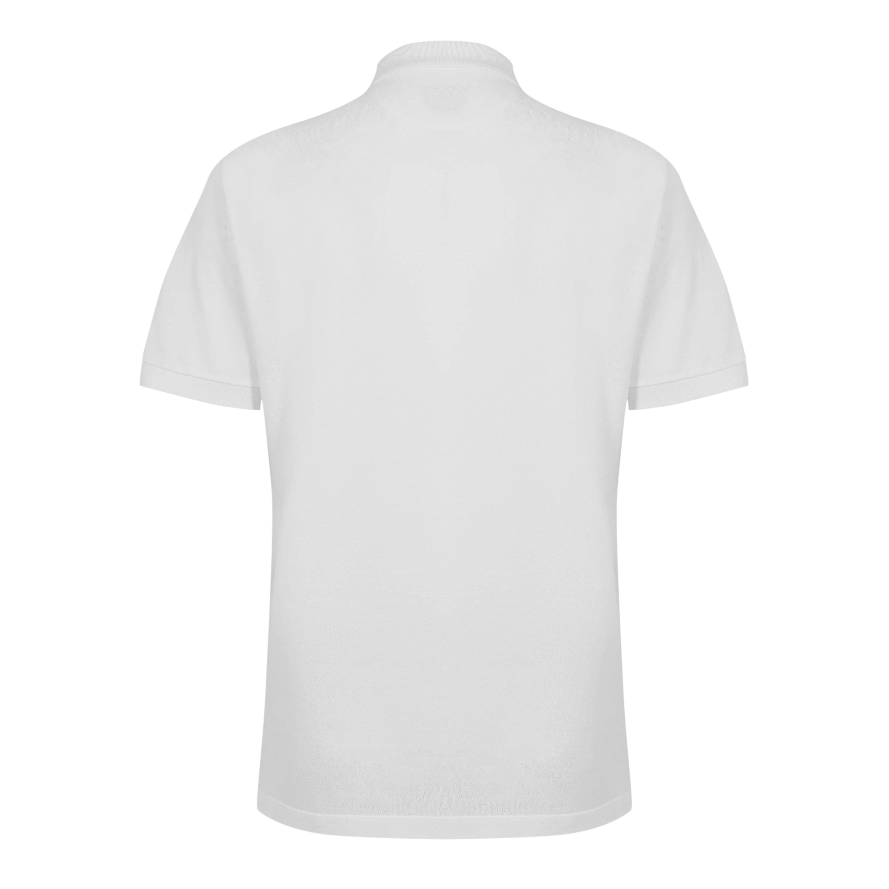 White/Blue - Fendi - Men's Short Sleeve Polo Shirt - 2