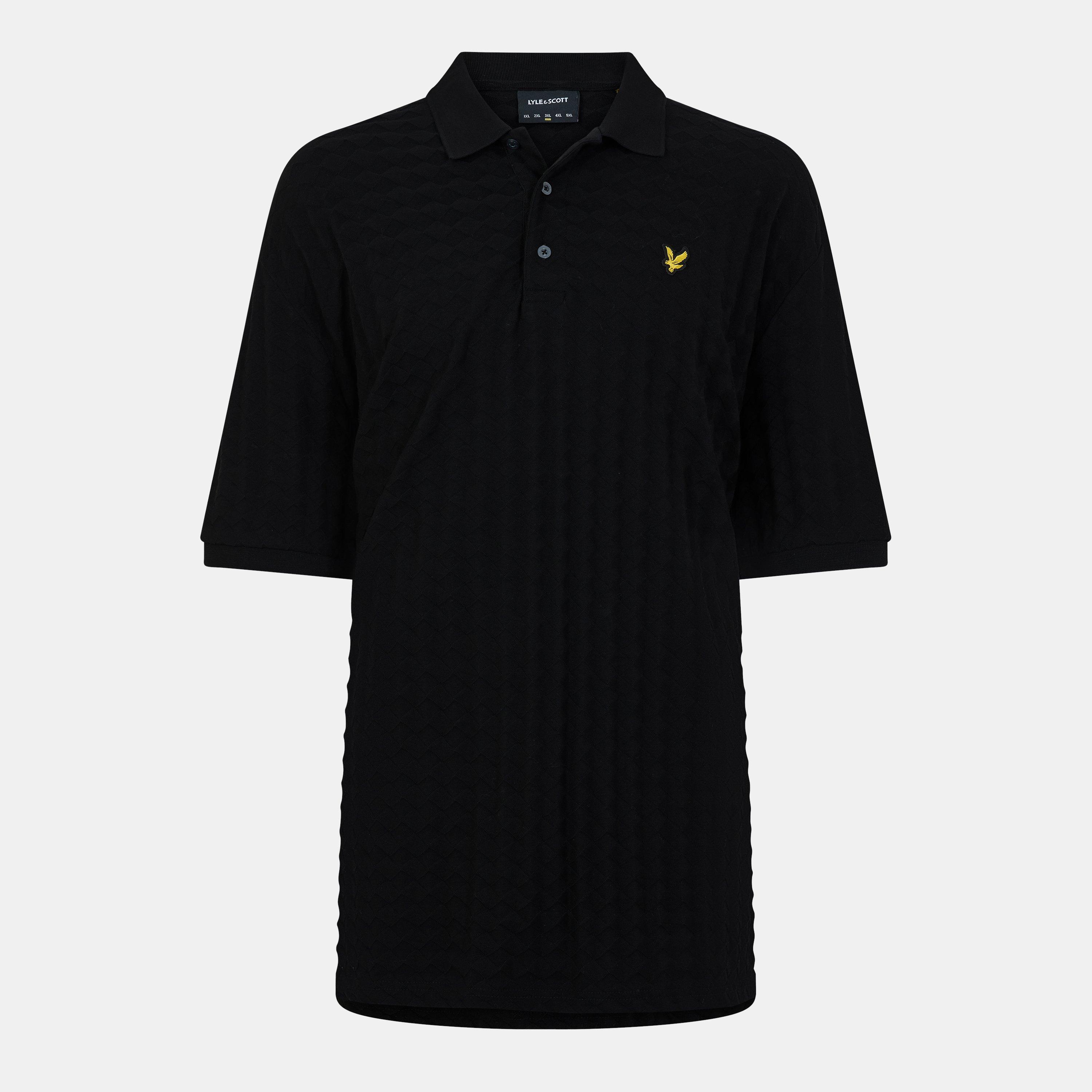 Lyle and Scott Men's Argyle Short-Sleeve Polo Shirt