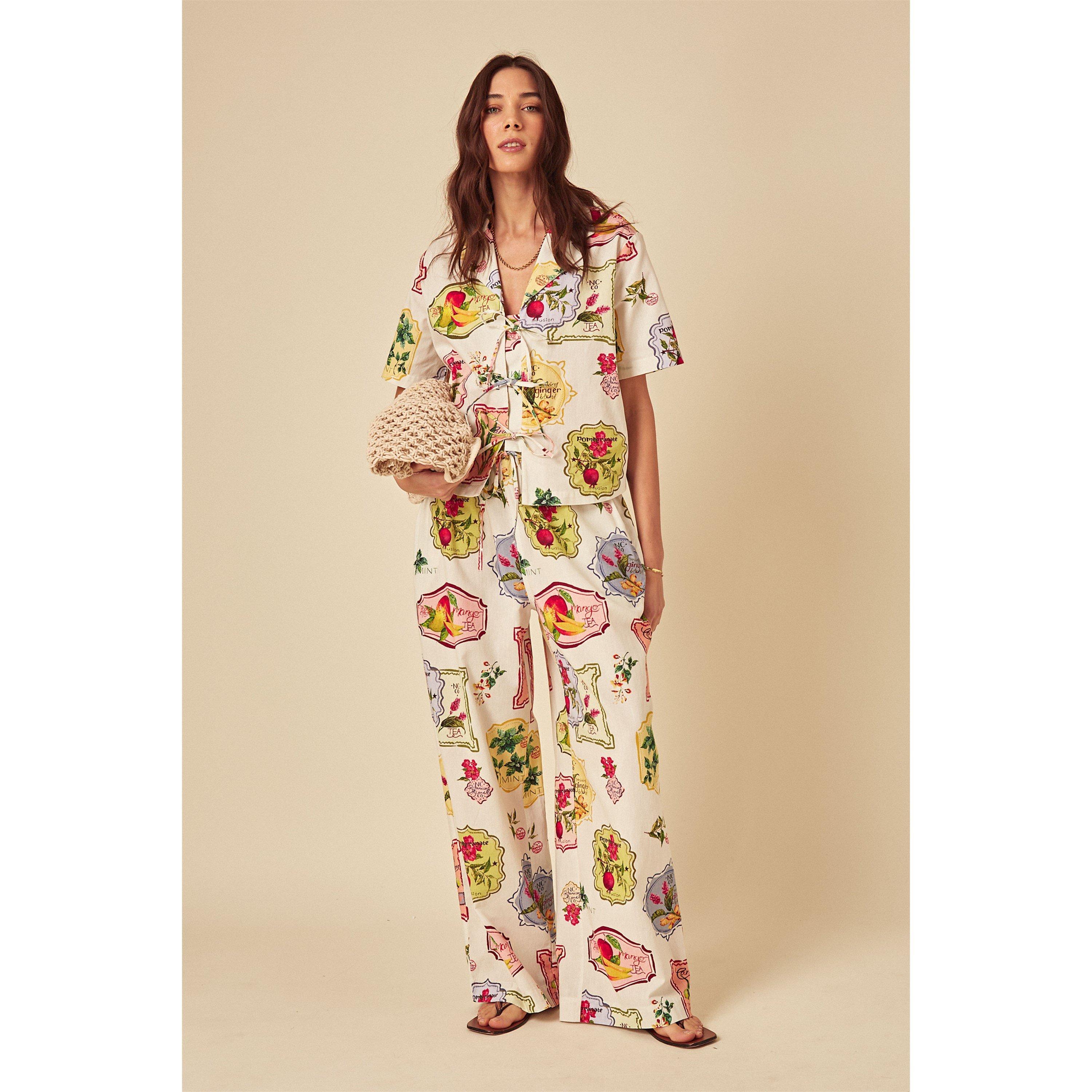 Nobodys Child Women's Shona High Rise Straight Leg Trouser - Multi