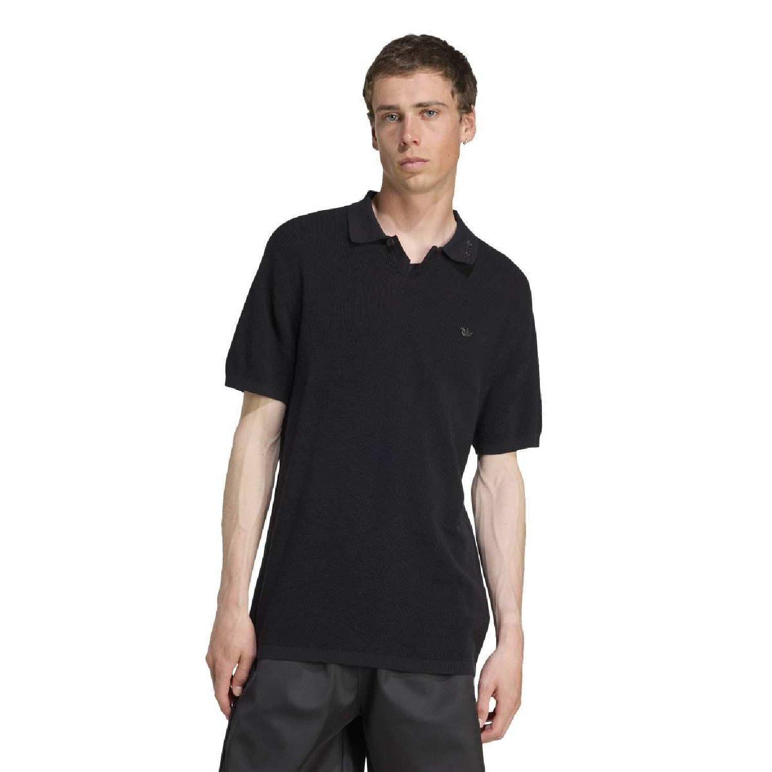 black - adidas Originals - Adidas Premium Polo Sn64 - 2