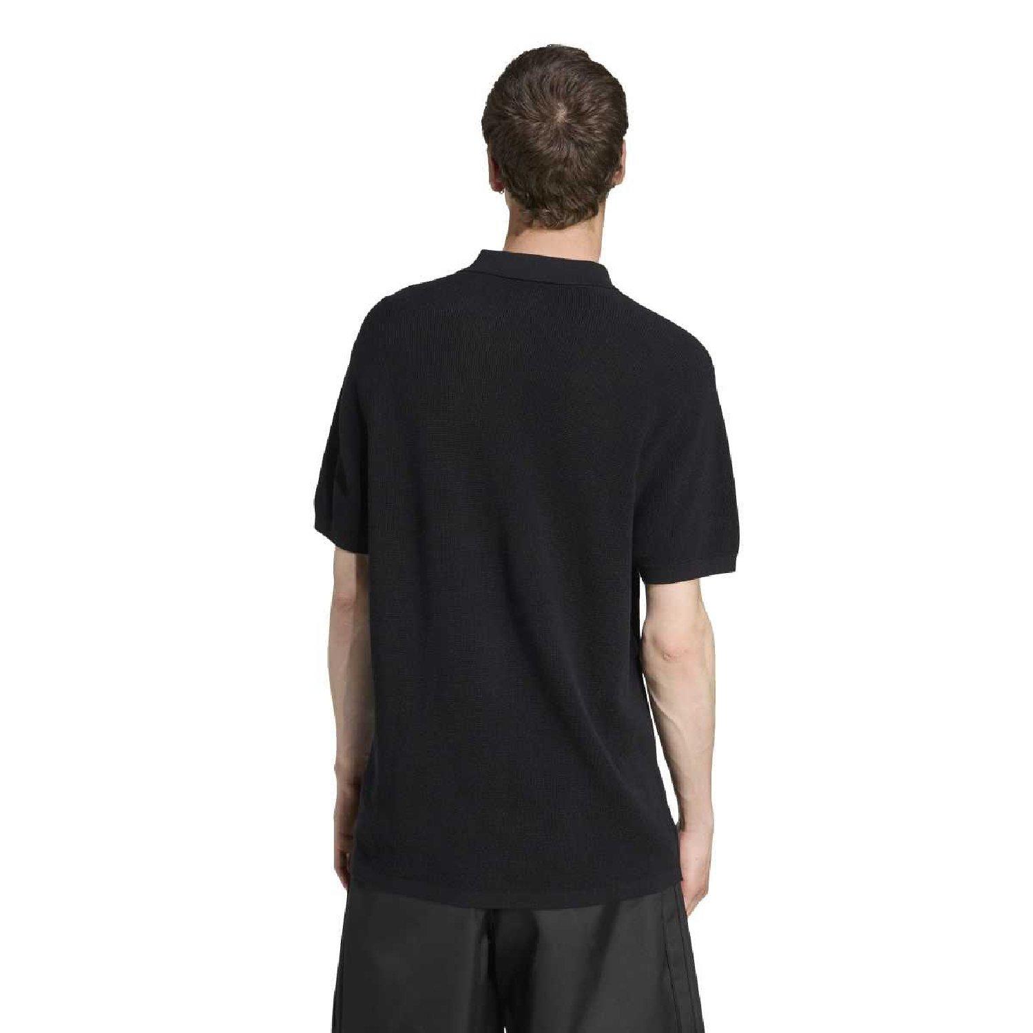 black - adidas Originals - Adidas Premium Polo Sn64 - 3