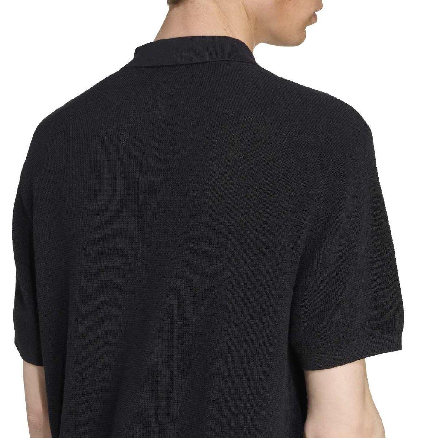 black - adidas Originals - Adidas Premium Polo Sn64 - 6