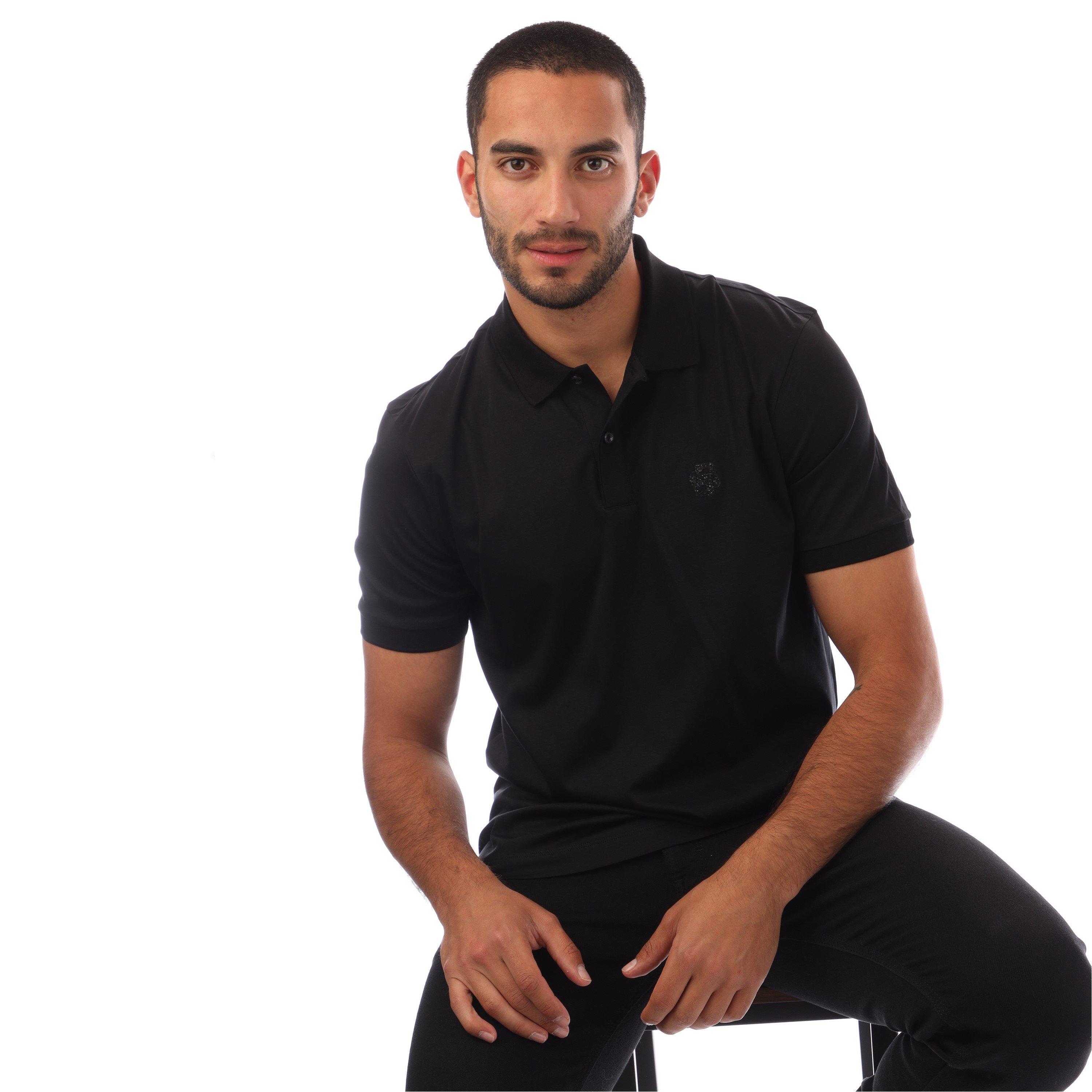 Black - Boss - Parlay 1895 Short-Sleeve Polo - 4