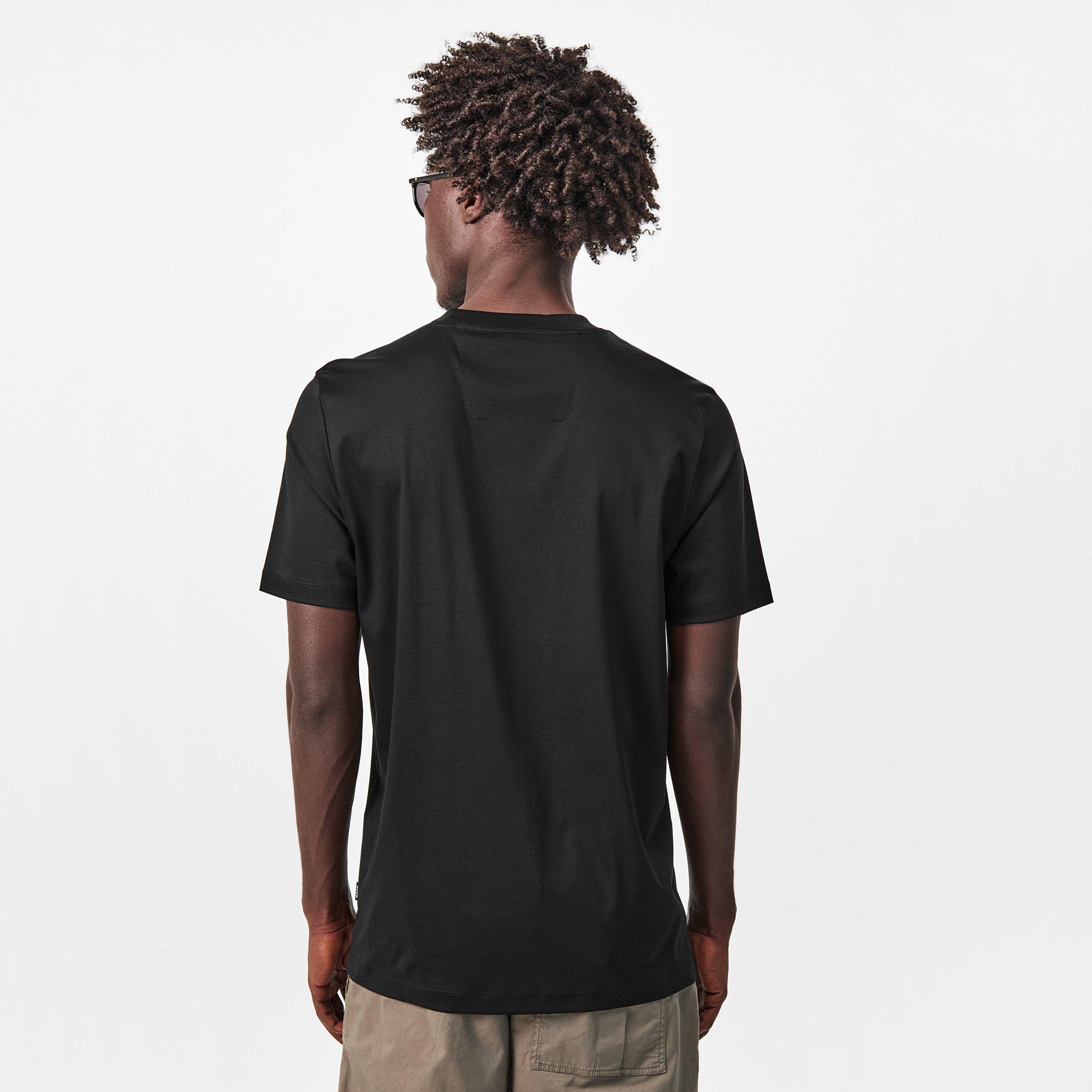 Black - Boss - Thompson 1895 Short-Sleeve Polo - 3