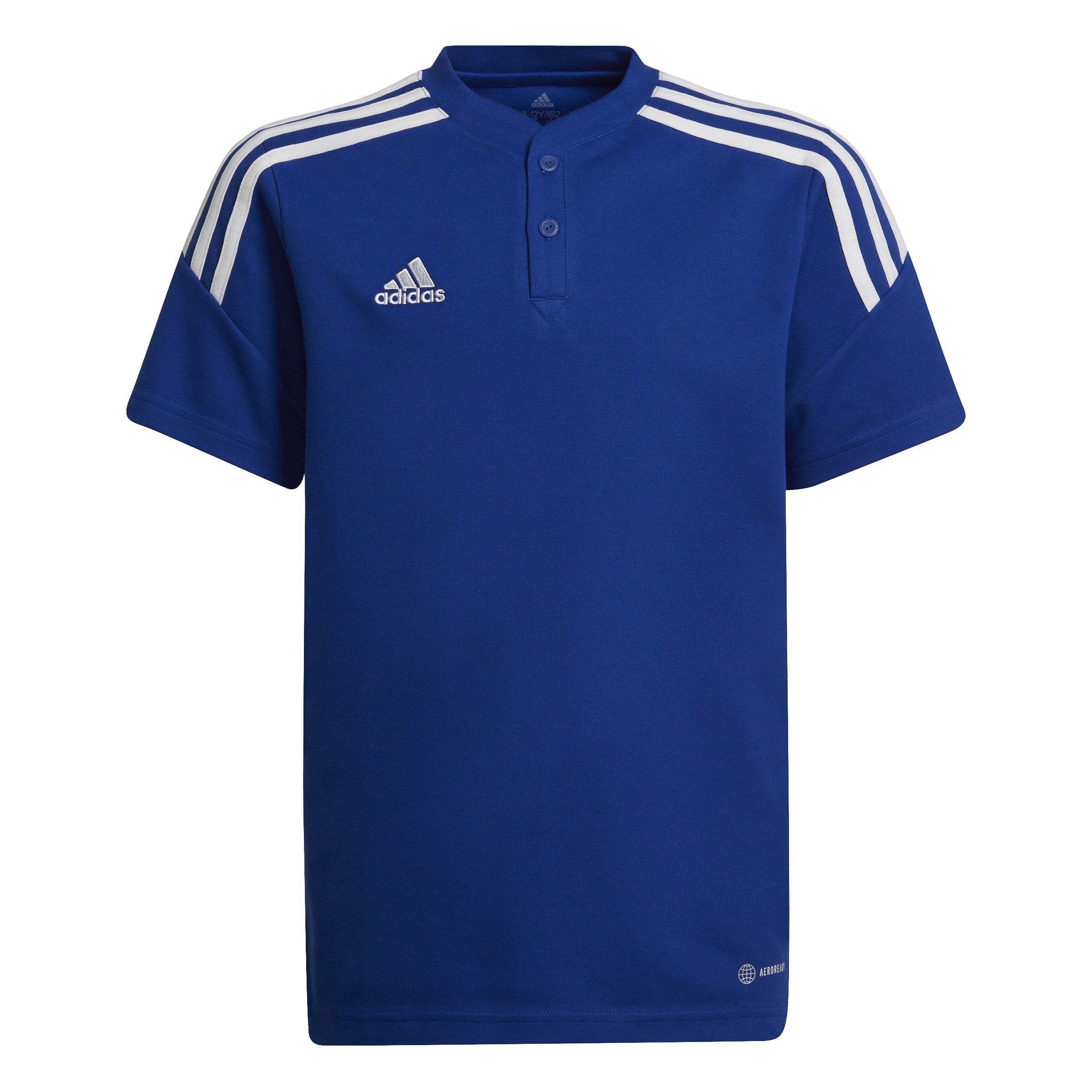 Adidas  Kids Condivo 22 Polo Shirt Juniors - Tm Royal Blue - 7-8 Years