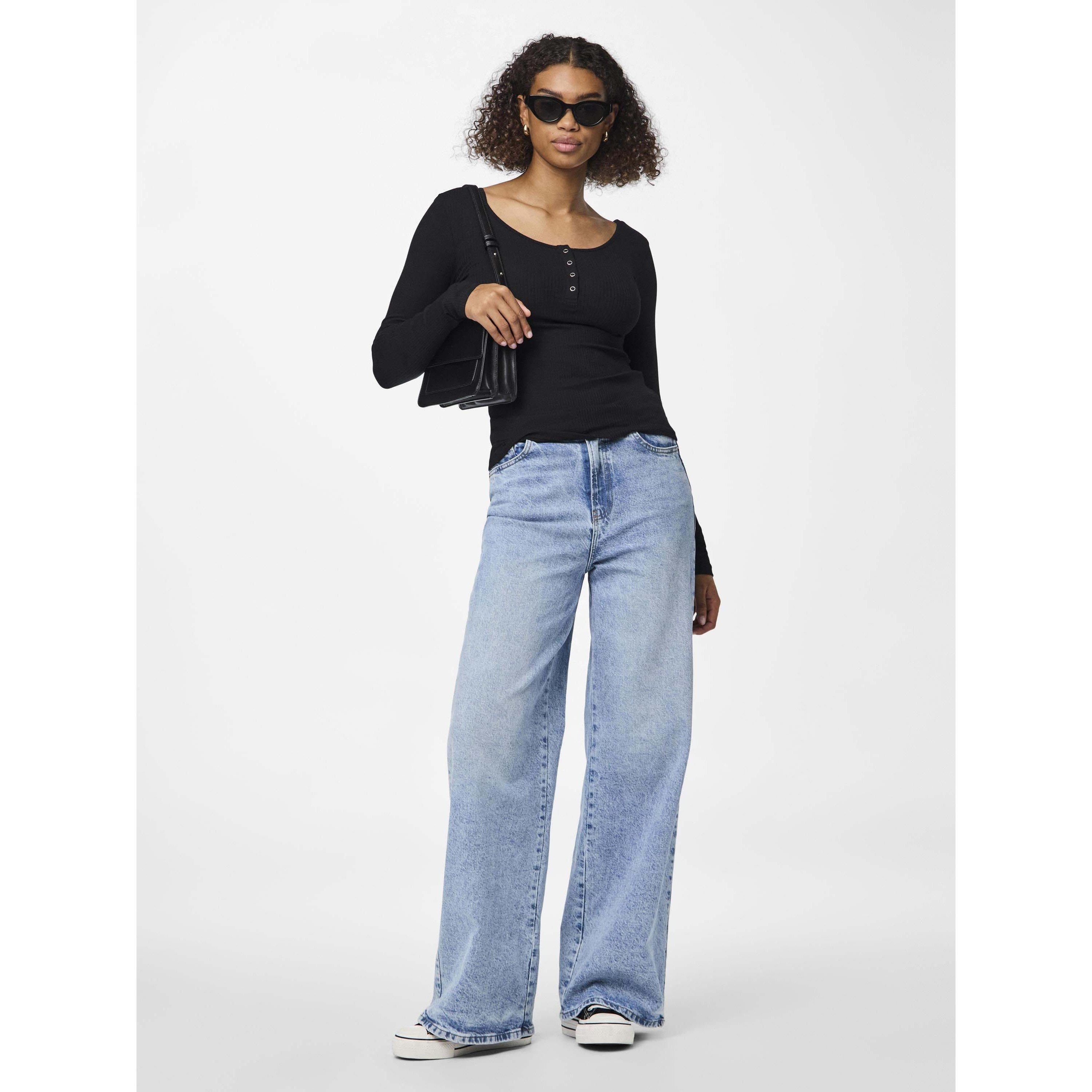 Black - Pieces - Pieces Kitte Ls Top Ld63 - 7
