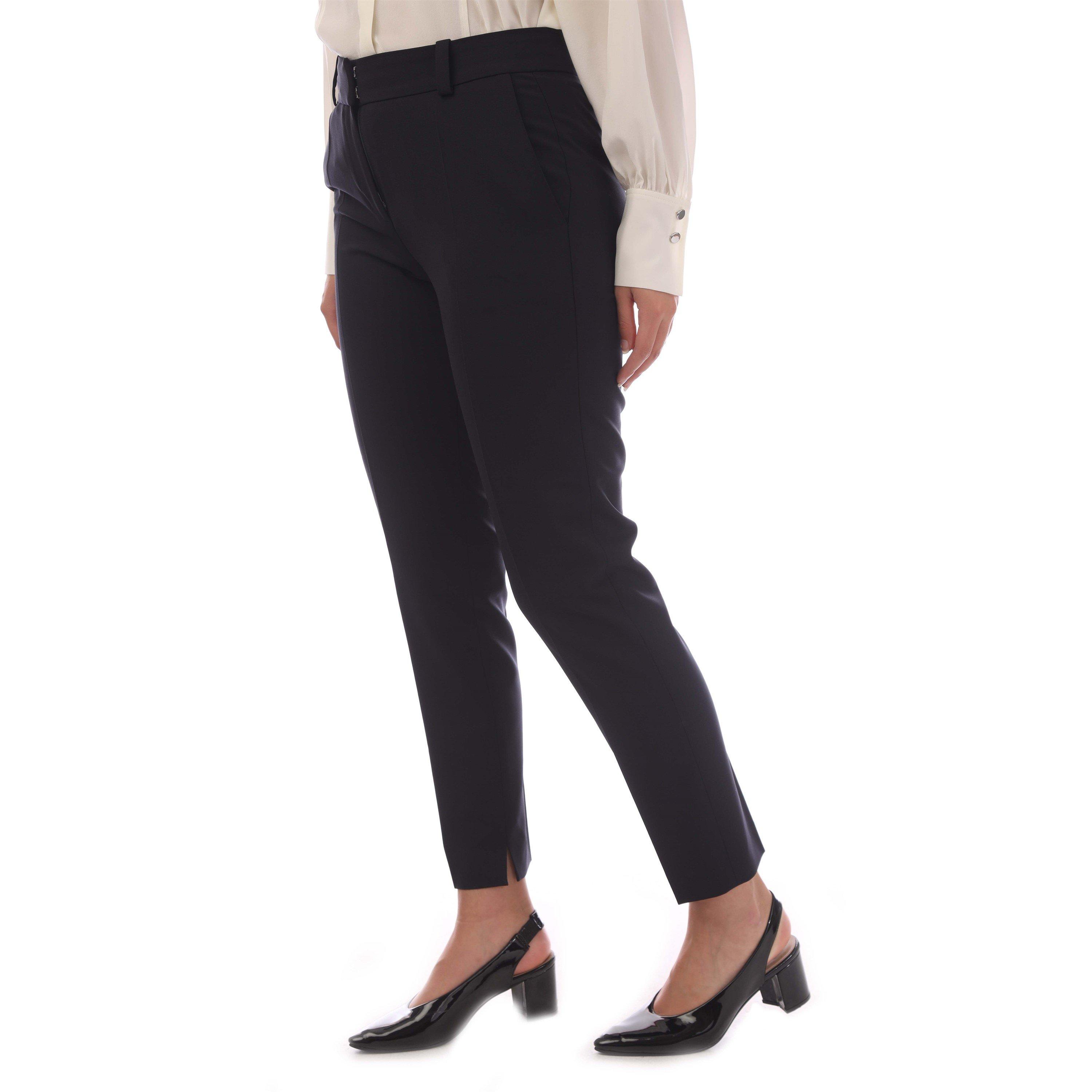 Dark Blue - Hugo - Women's Hetana Straight Leg Trouser - 2