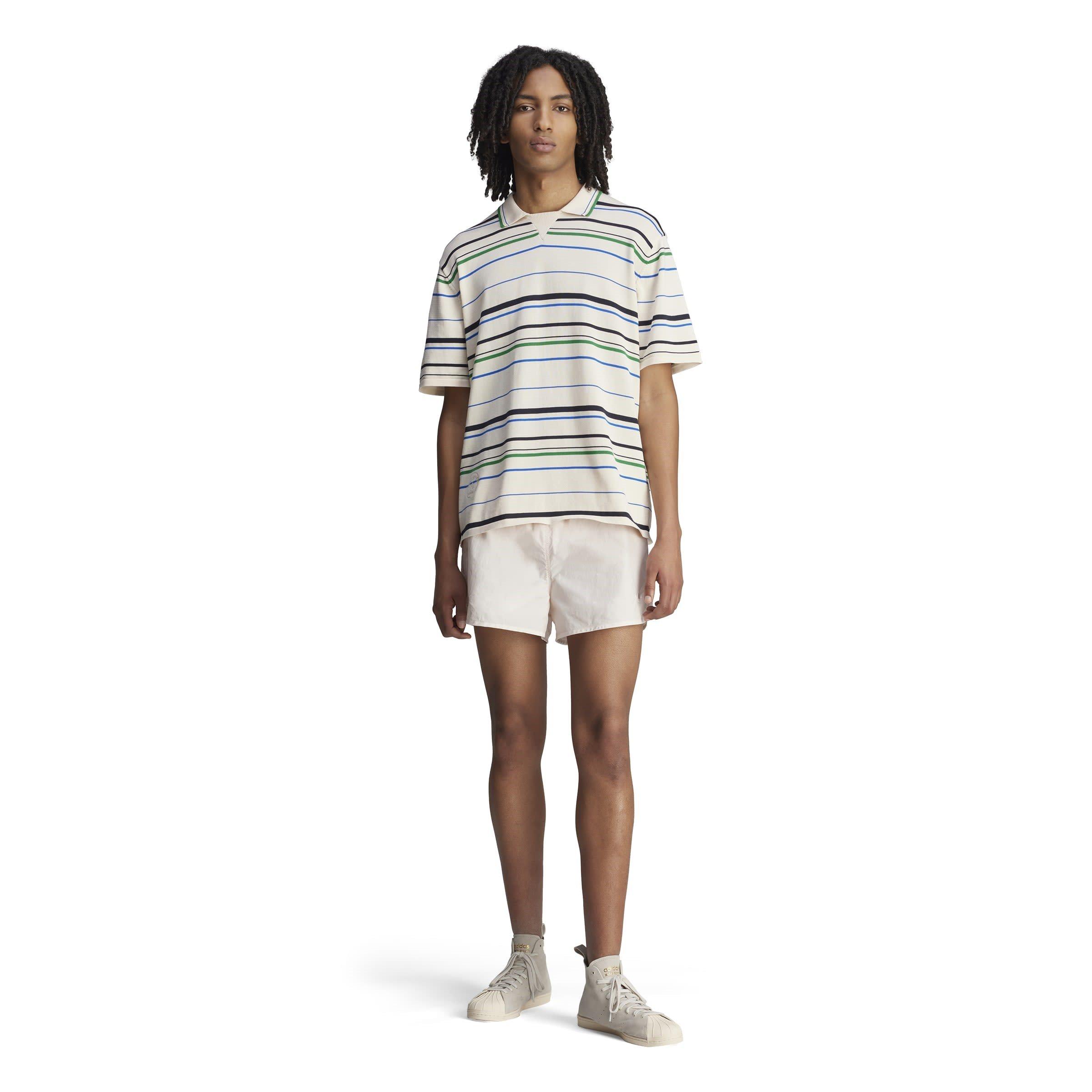 Wonder White - adidas Originals - By Wales Bonner Polo Logo T-Shirt - 4