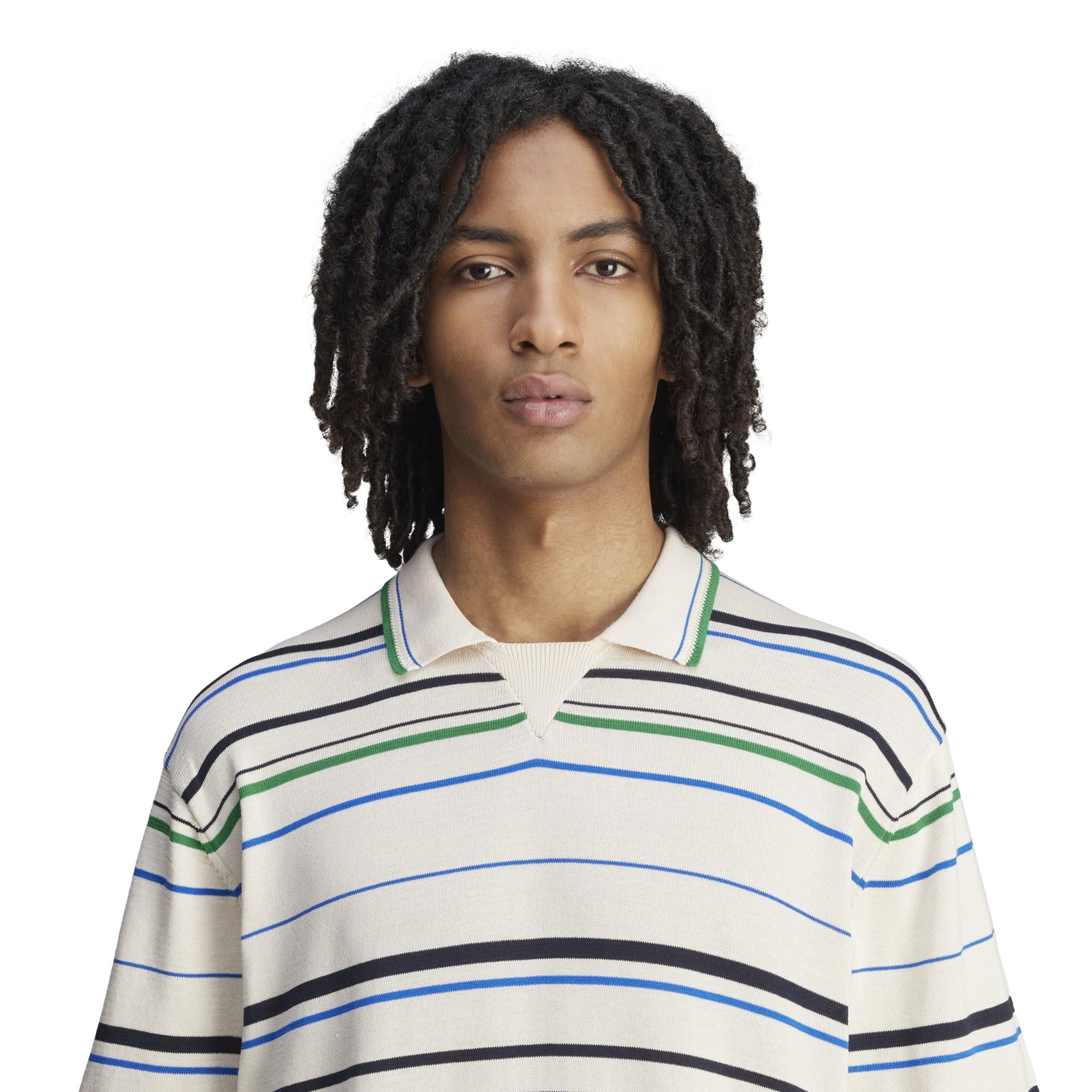 Wonder White - adidas Originals - By Wales Bonner Polo Logo T-Shirt - 8
