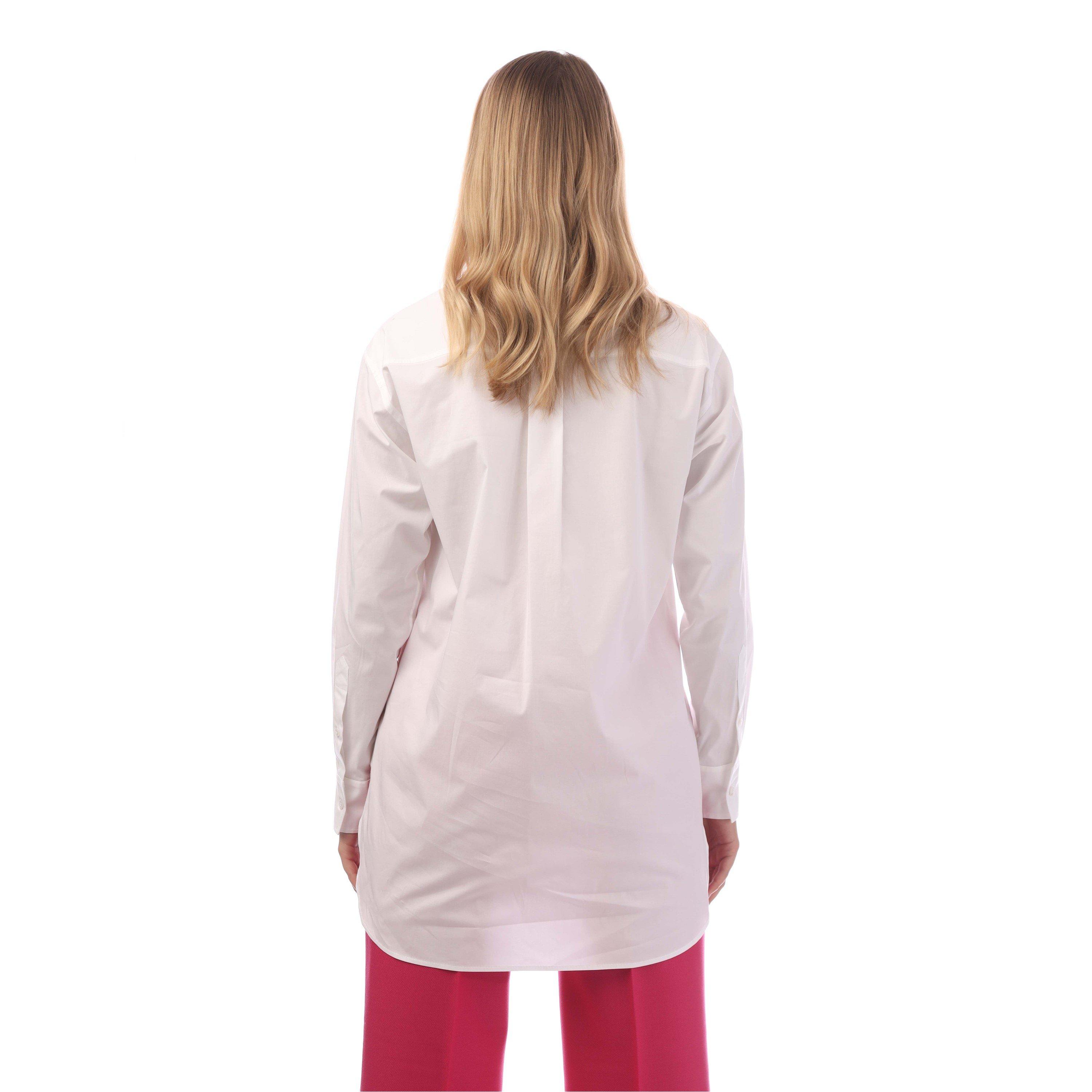 White - Boss - Women's Bacora Long-Sleeve Blouse - 3