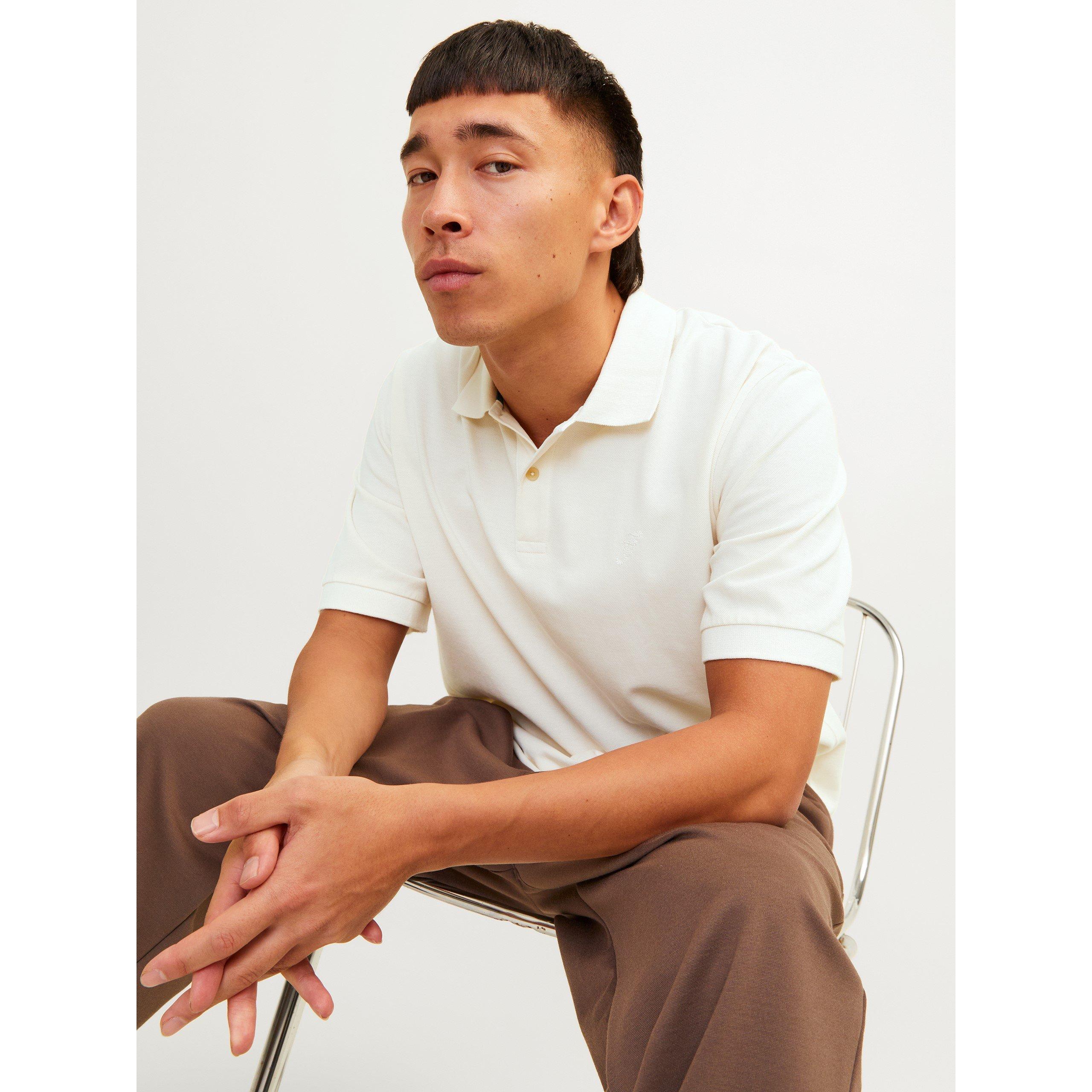 Cloud Dancer - Jack and Jones - William Short-Sleeve Polo Shirt - 5