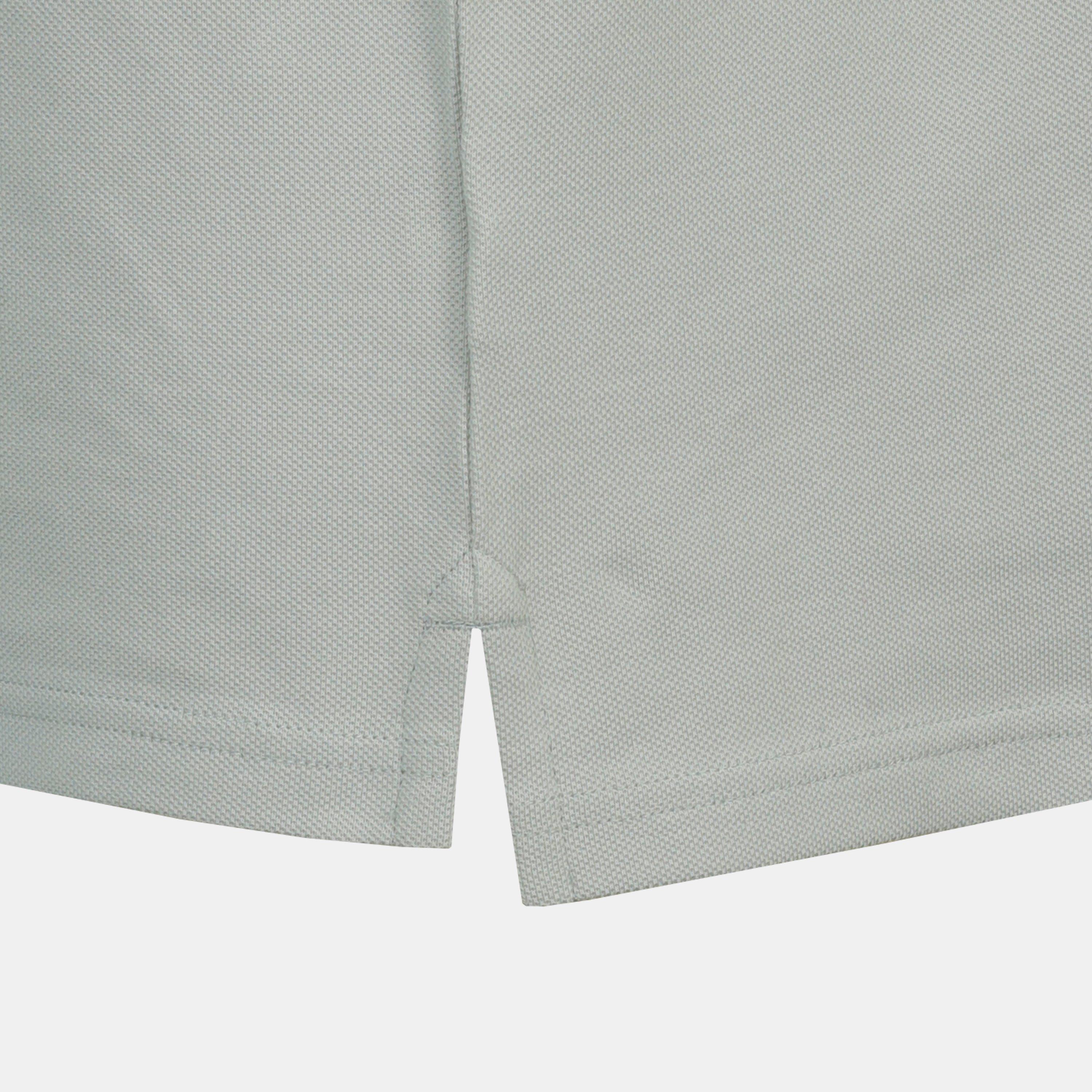 Cinzento - Jack Wills - Men's Fine Pique Cotton Short Sleeve Polo Shirt - 6
