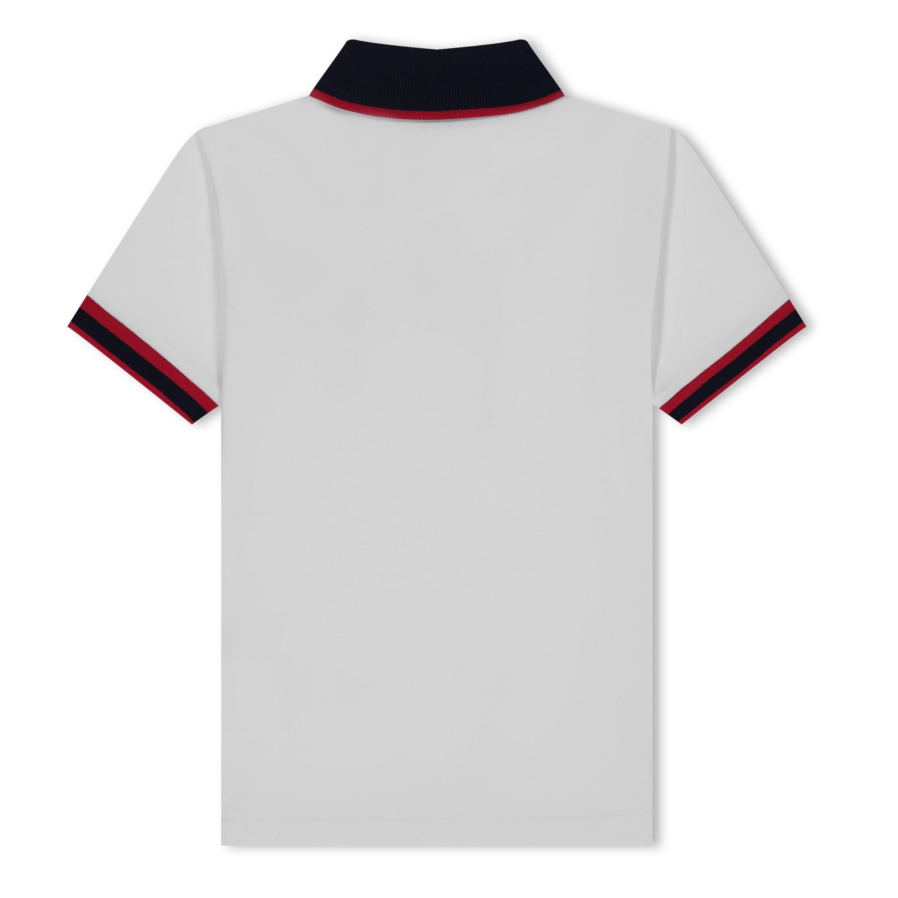 White 034 - Moncler - Colour Block Polo Shirt - 2