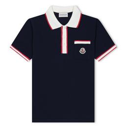 Moncler Colour Block Polo Shirt