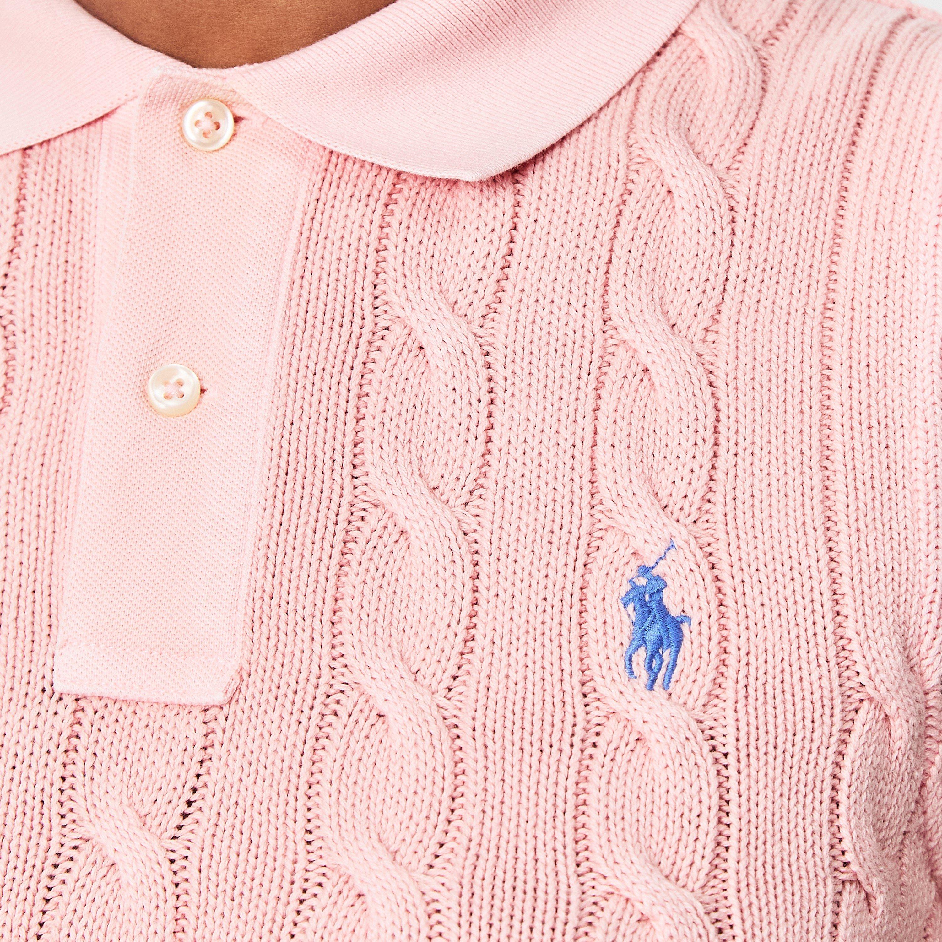 PINK SAND - Polo Ralph Lauren - Women's Short-Sleeve Polo Shirt - 5