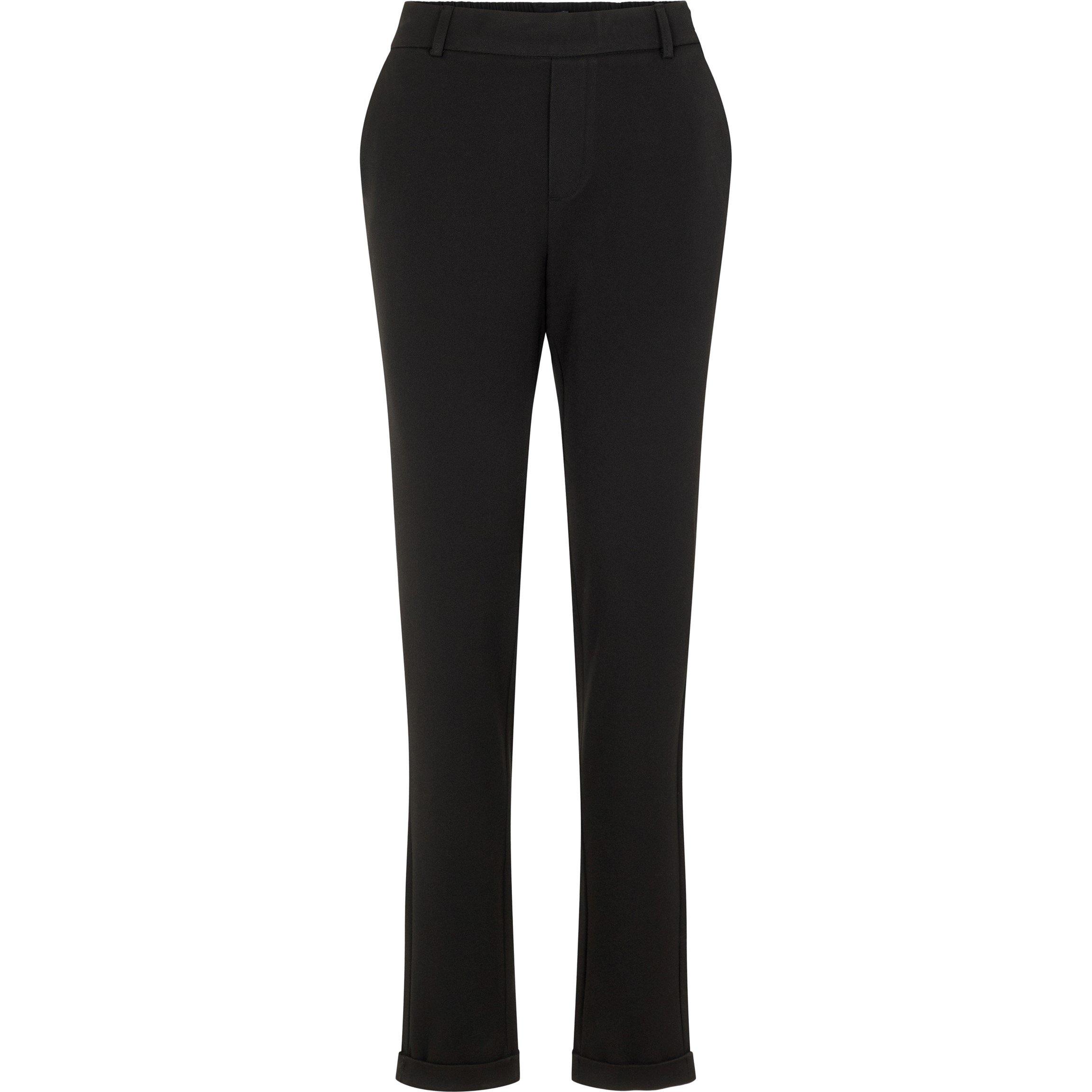 Dark Grey - Vero Moda - Women's Woven Straight Leg Trousers - 6