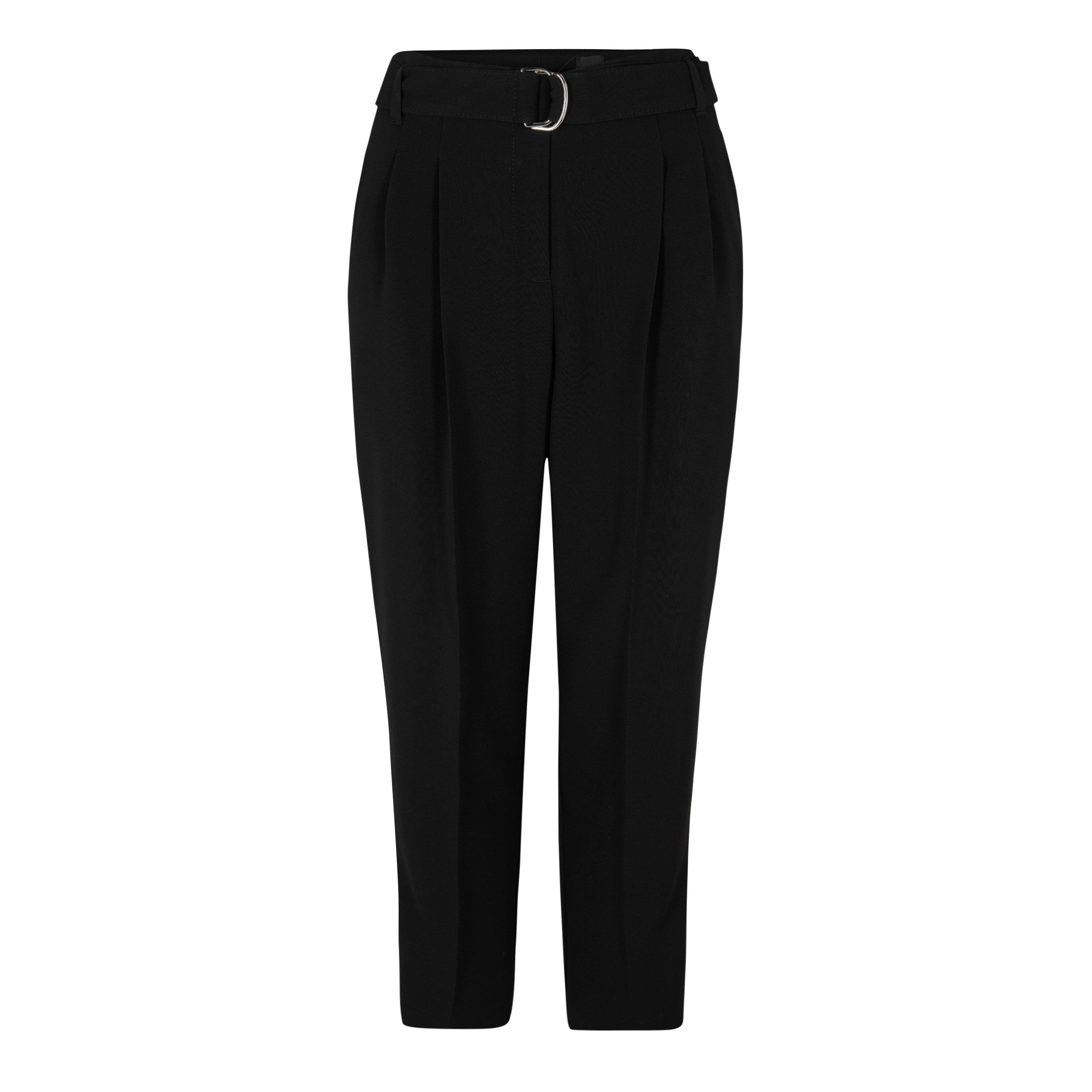 Boss Women's Tapiah Straight Trousers - Black - 12 (L)