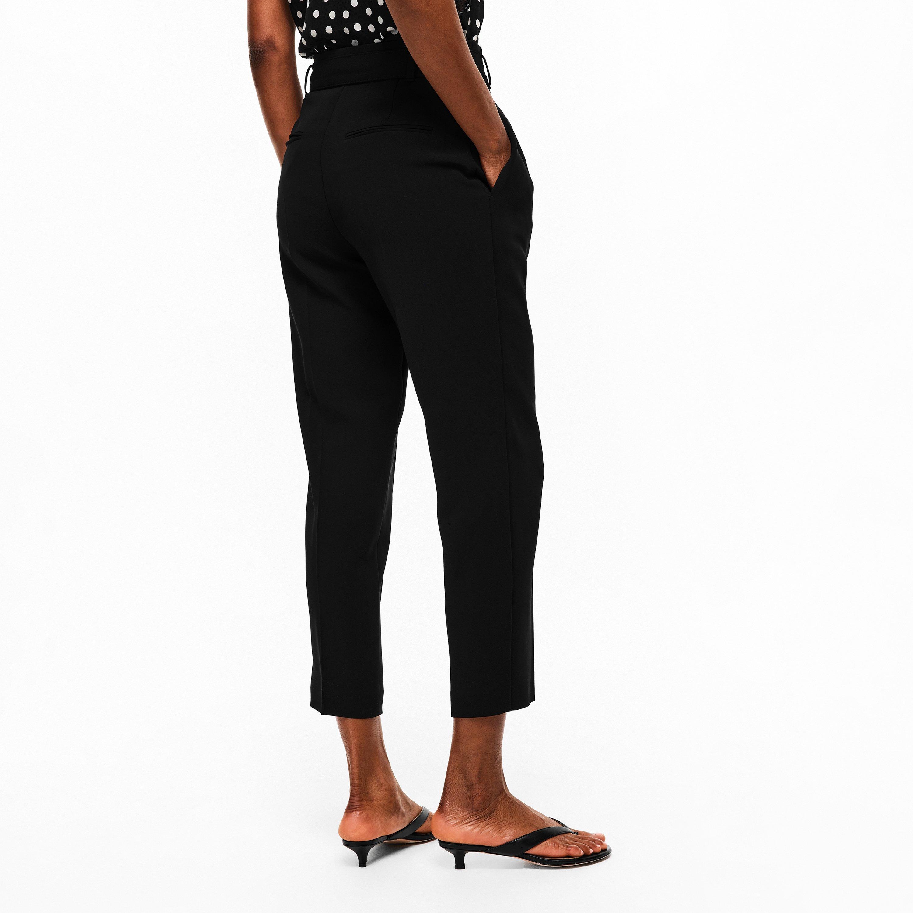 Black - Boss - Women's Tapiah Straight Trousers - 4