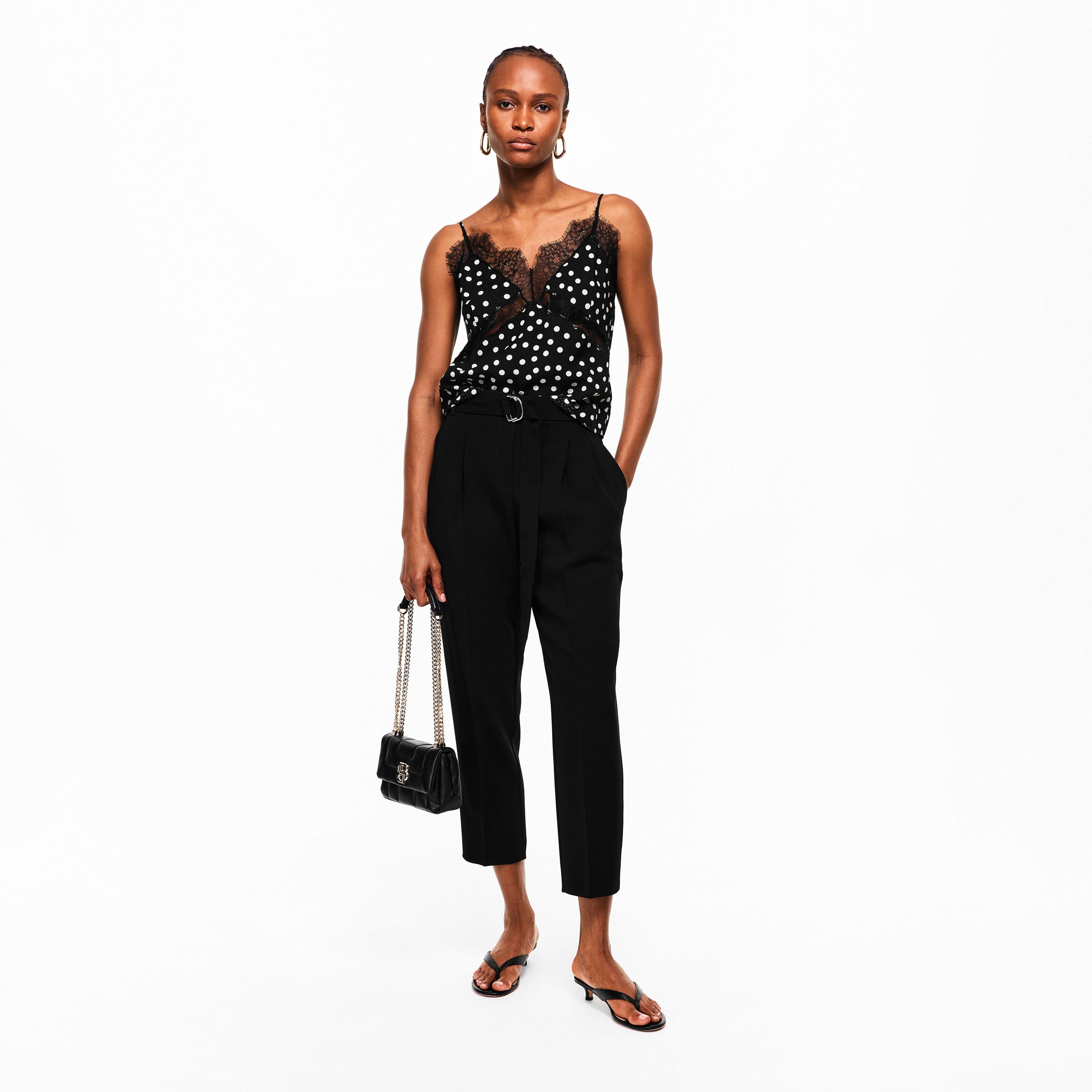Black - Boss - Women's Tapiah Straight Trousers - 6