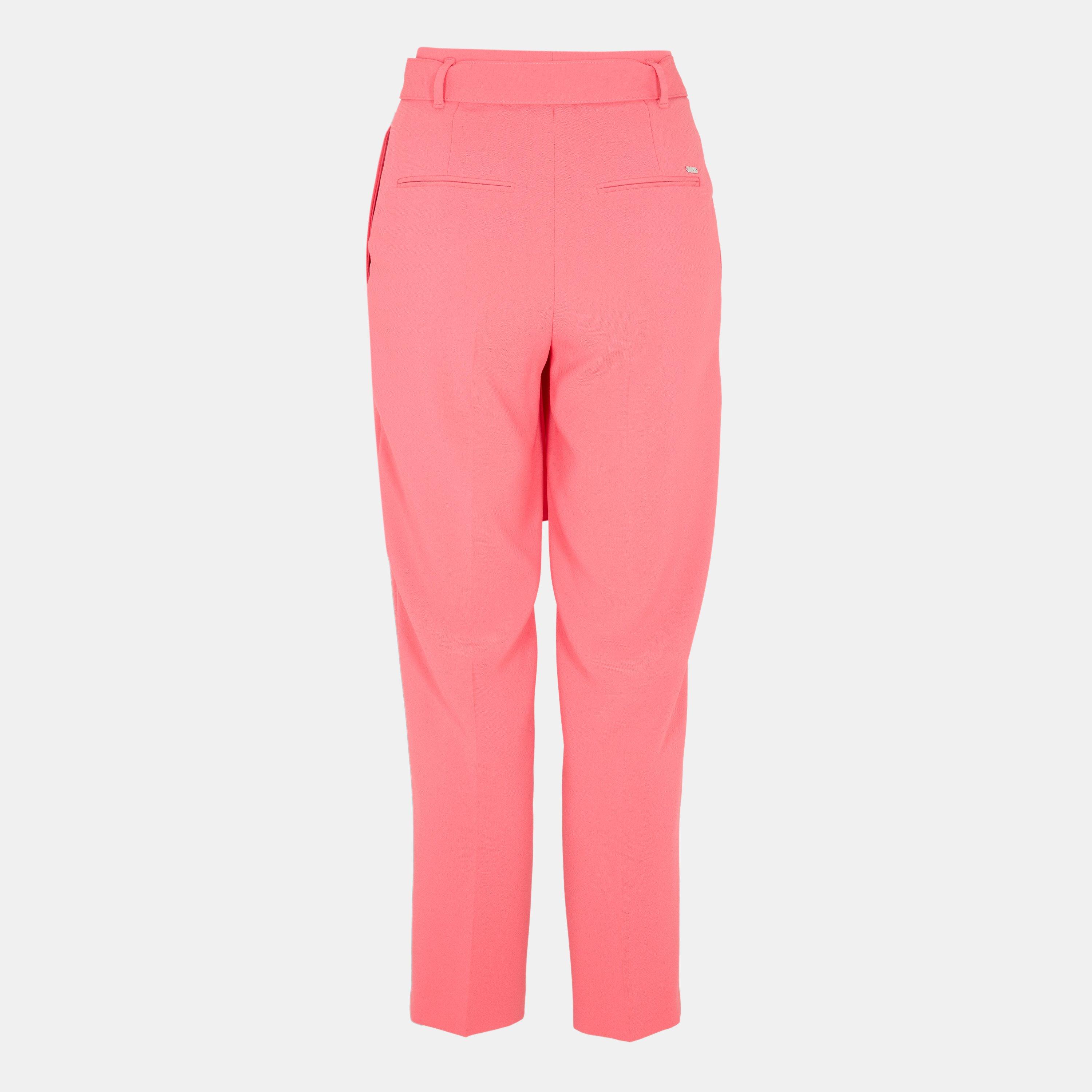 Bright Pink - Boss - Women's Tapiah Straight Trousers - 2