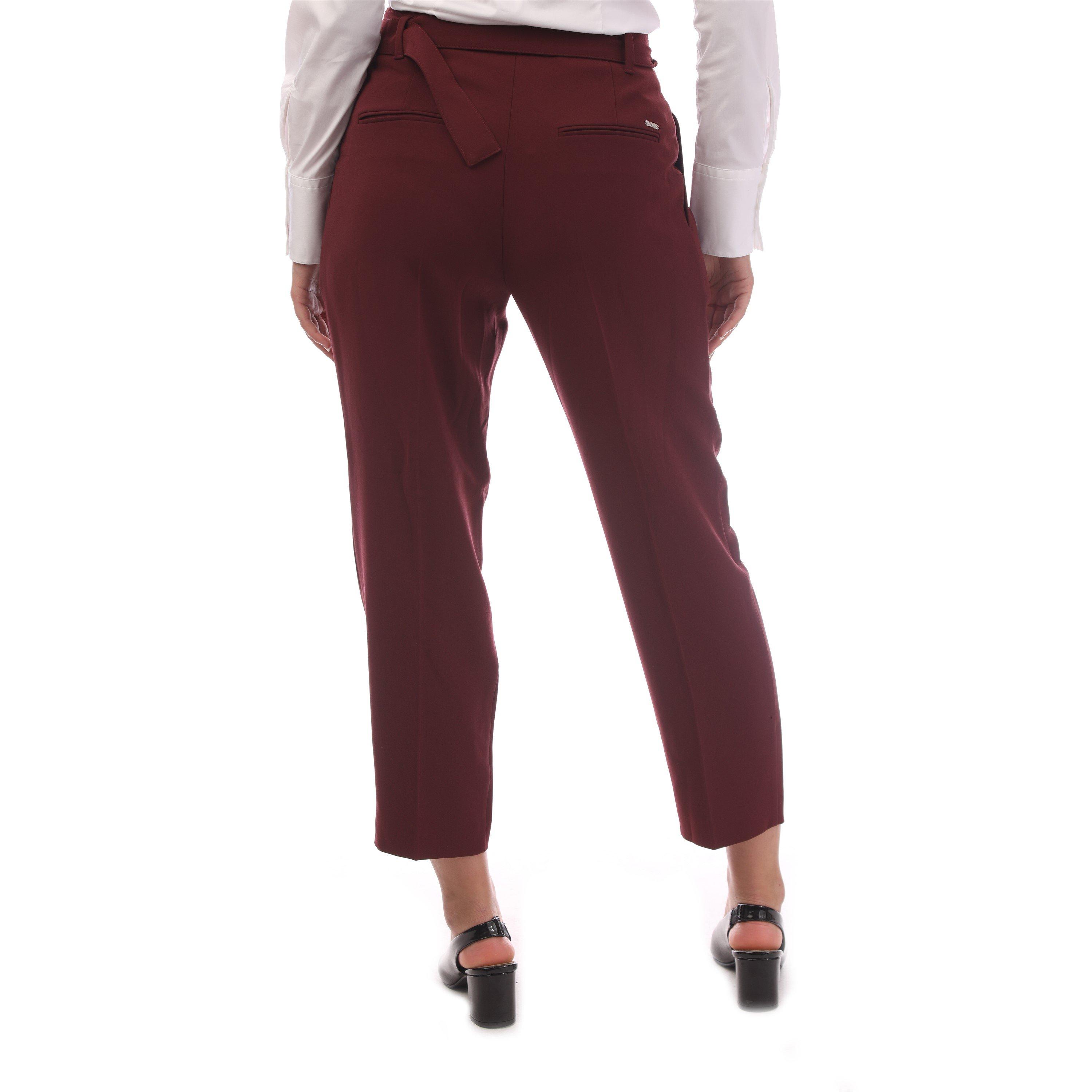 Open Red - Boss - Women's Tapiah Straight Trousers - 3