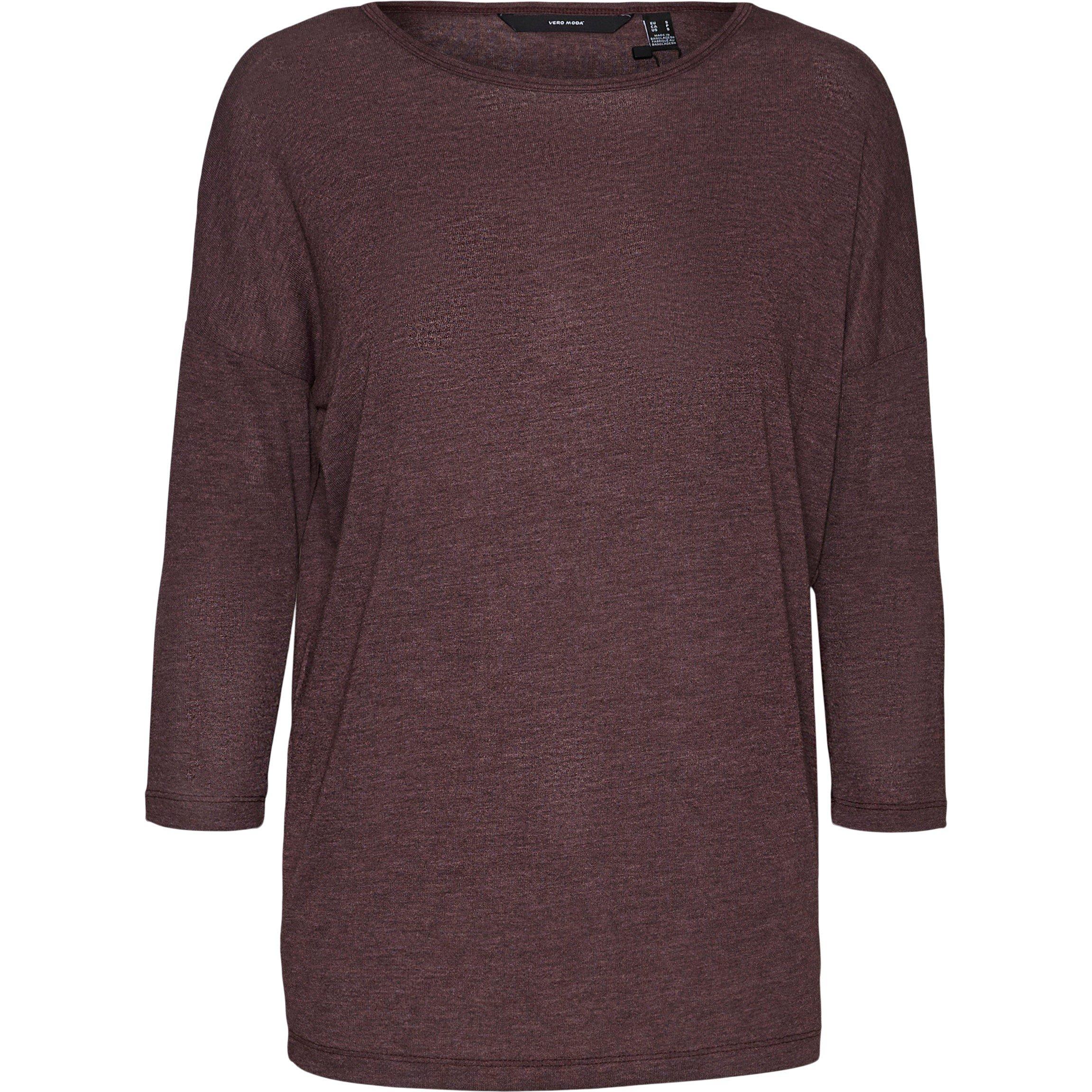 Wijnproeverij - Vero Moda - Women's Long-Sleeve Knitted Blouse - 5