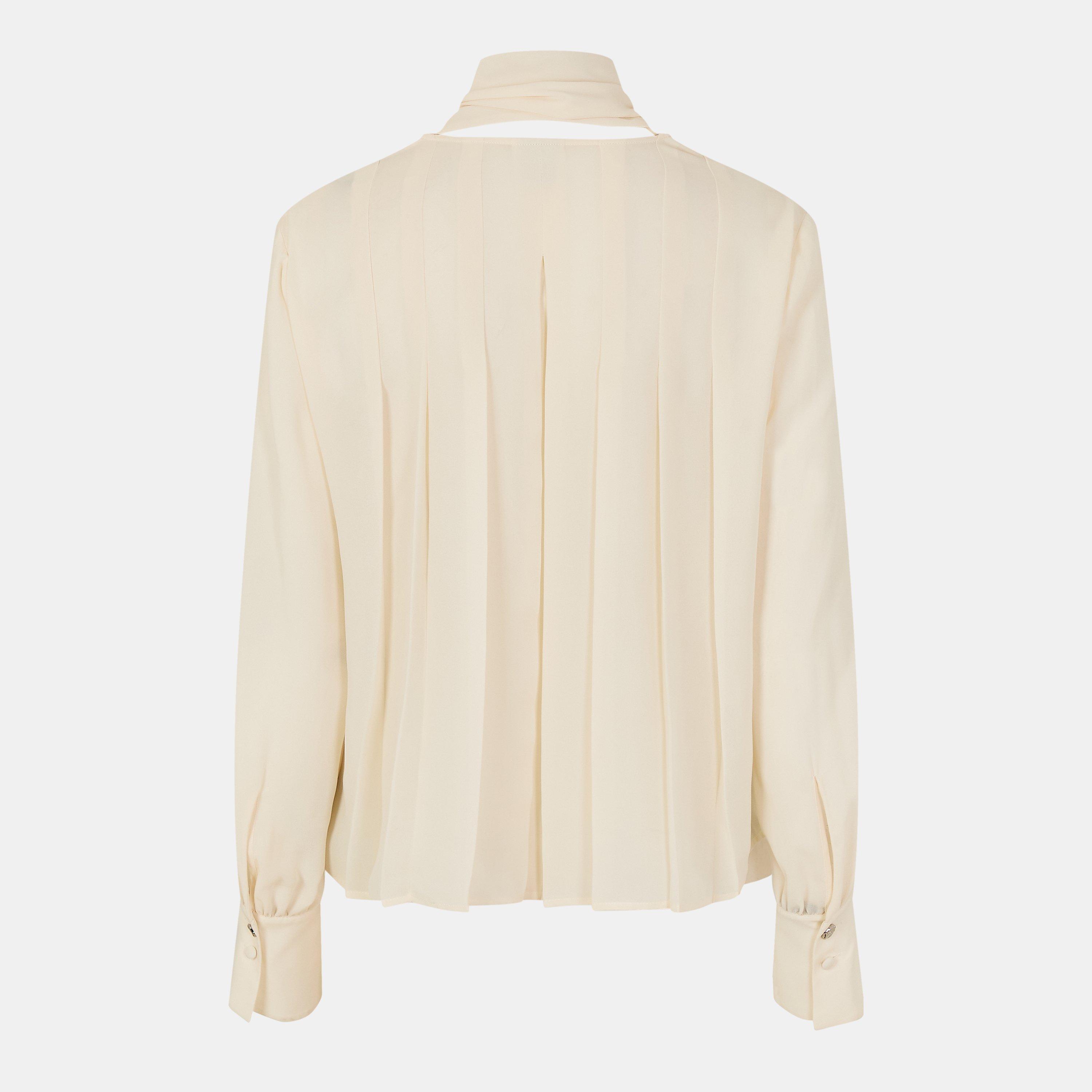 Open White - Boss - Women's Bijulia Long-Sleeve Blouse - 2