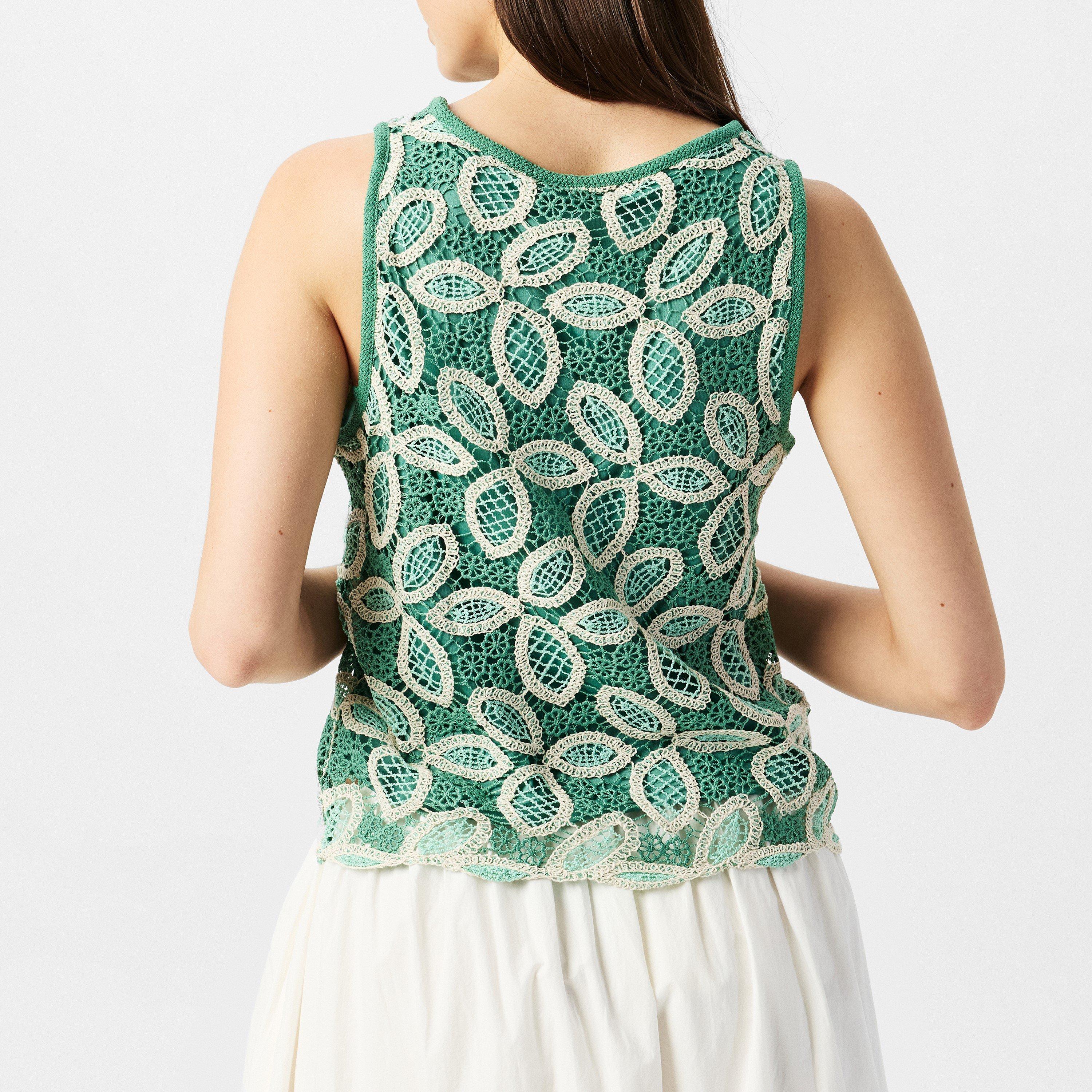 Birch - Vero Moda - Women's Embroidered Long-Sleeve Blouse - 3