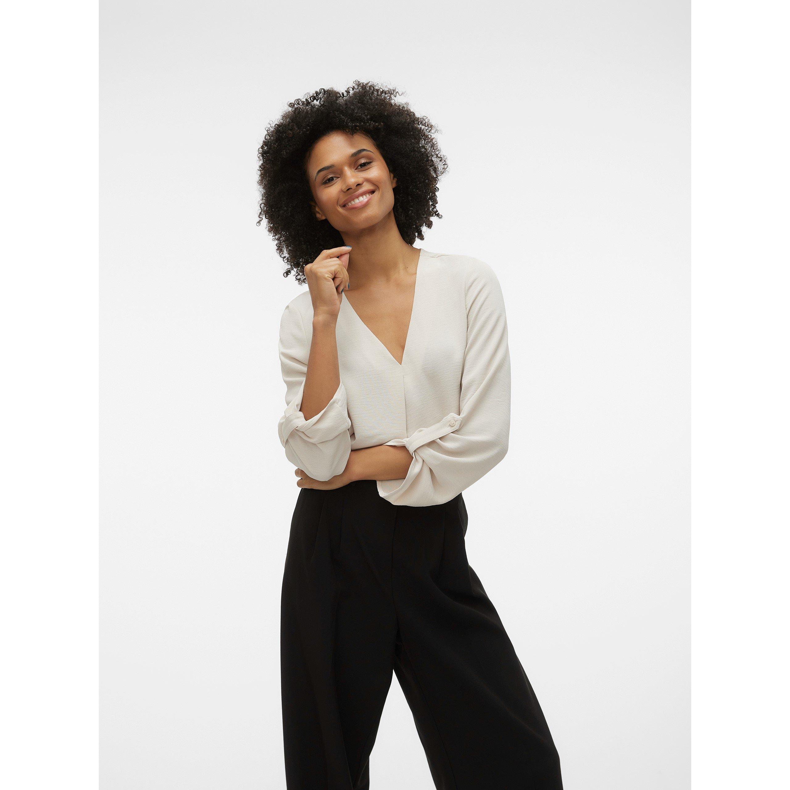 Pumstein - Vero Moda - Classic Neck Blouse - 2