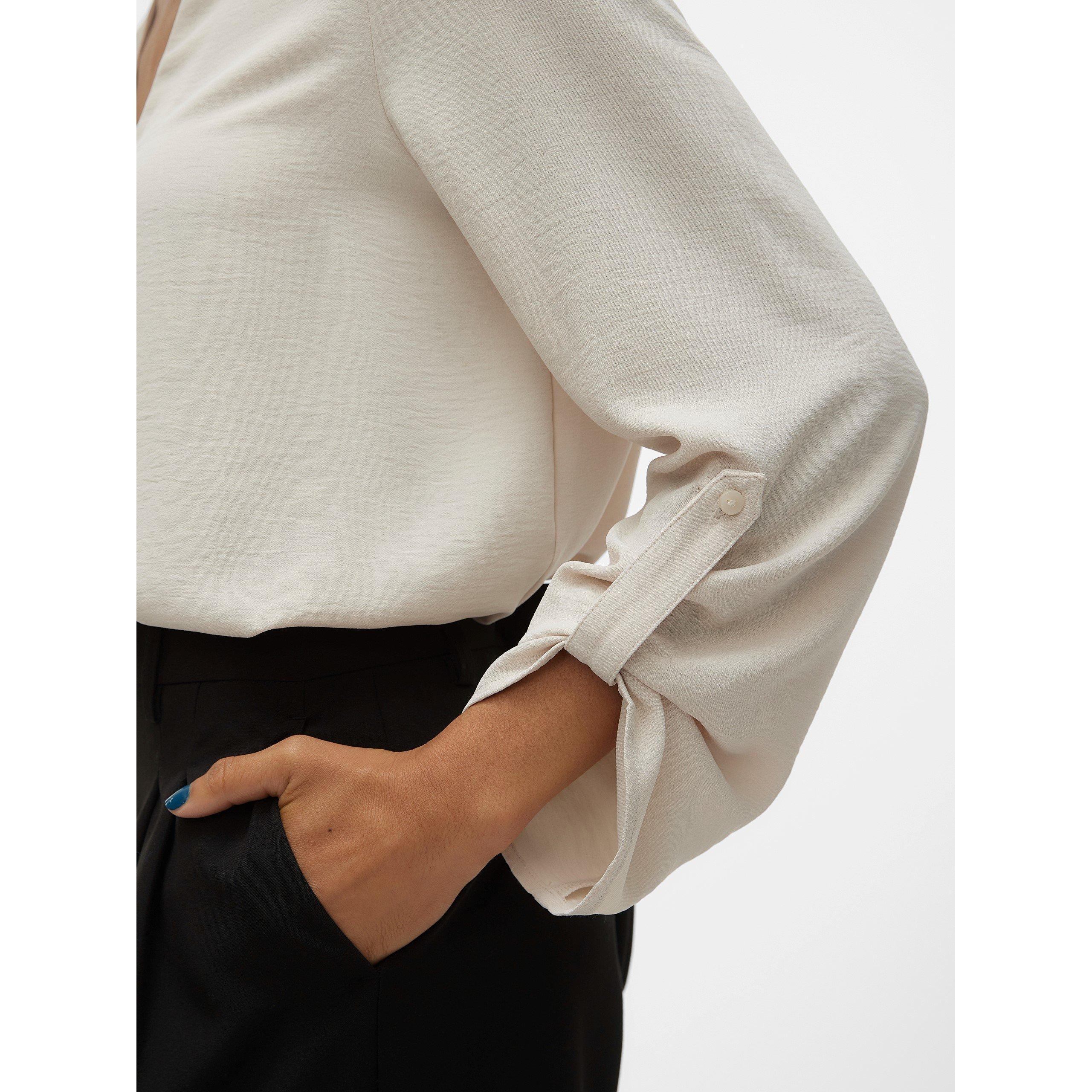 Pumstein - Vero Moda - Classic Neck Blouse - 5